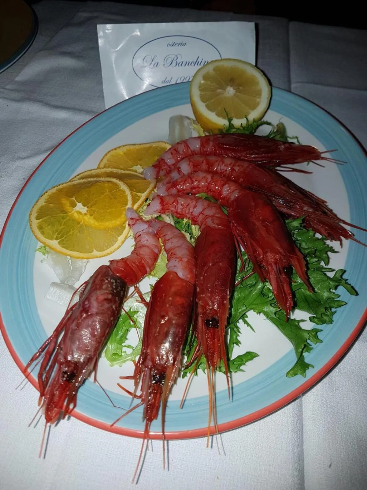 Restaurant/places to eat in La Banchina Holiday Rooms