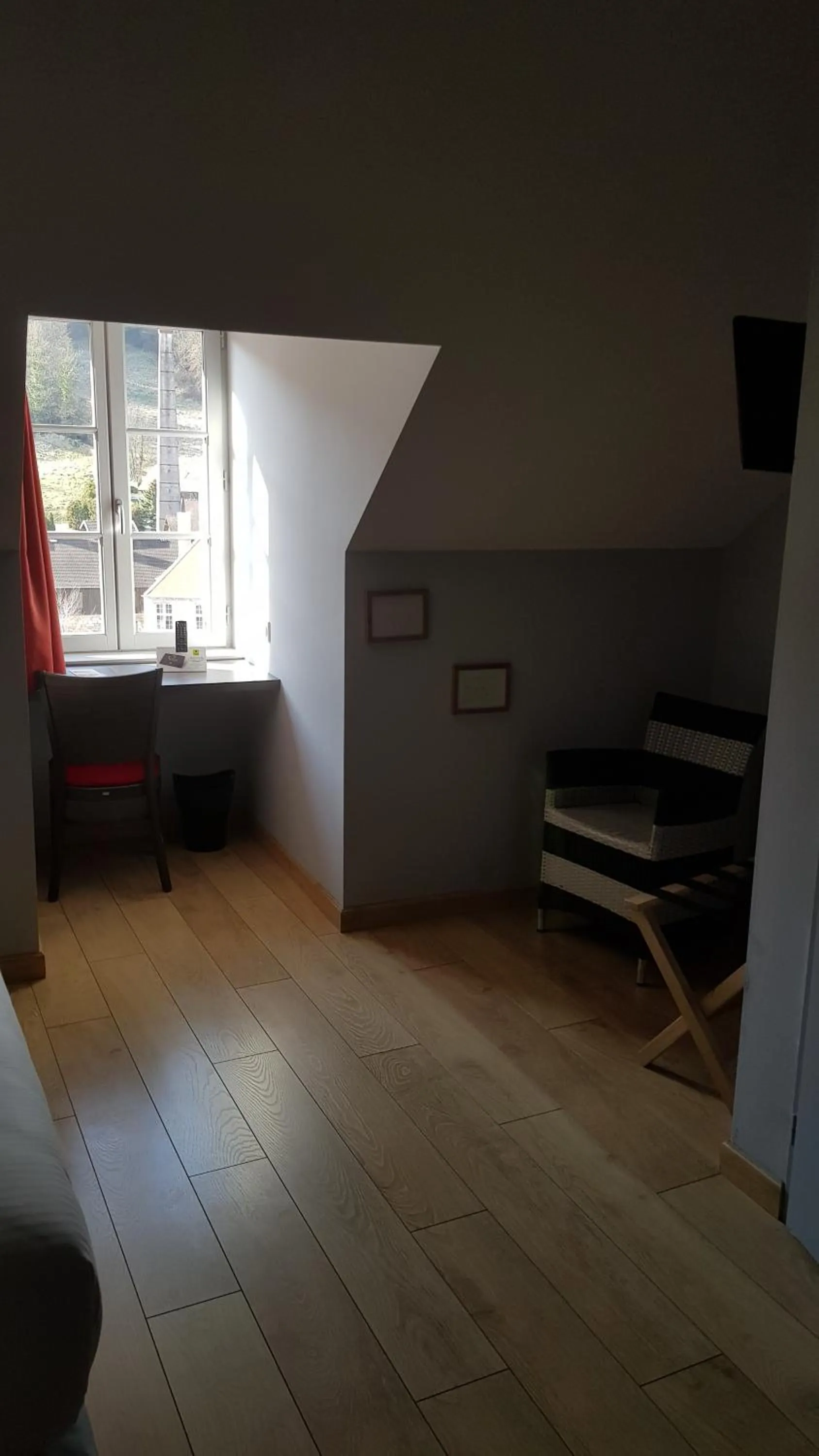 Seating area in Logis Hôtel des Deux Forts