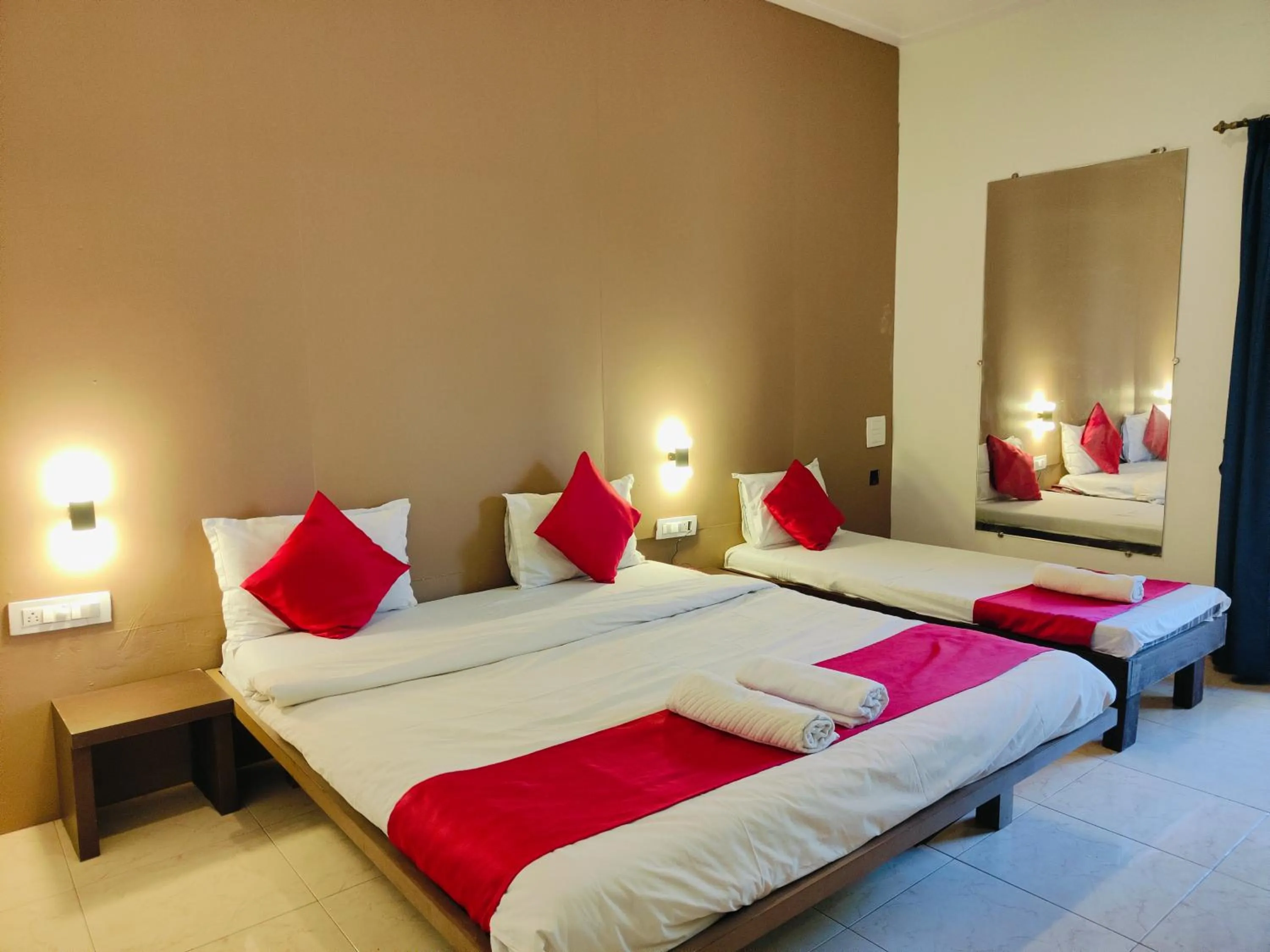 Bedroom, Bed in Rain Raga Resort