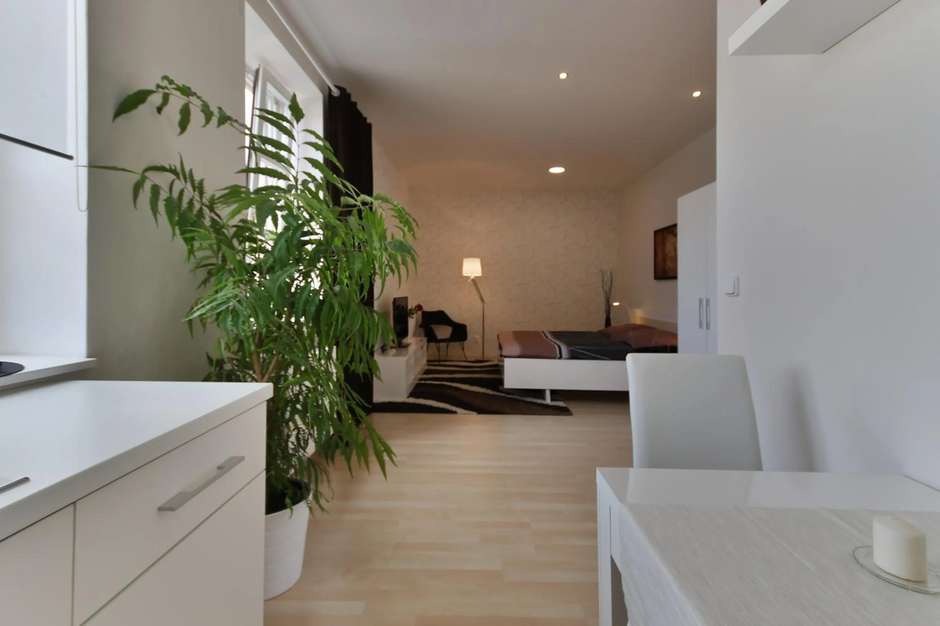 Photo of the whole room in Atrium Apartments