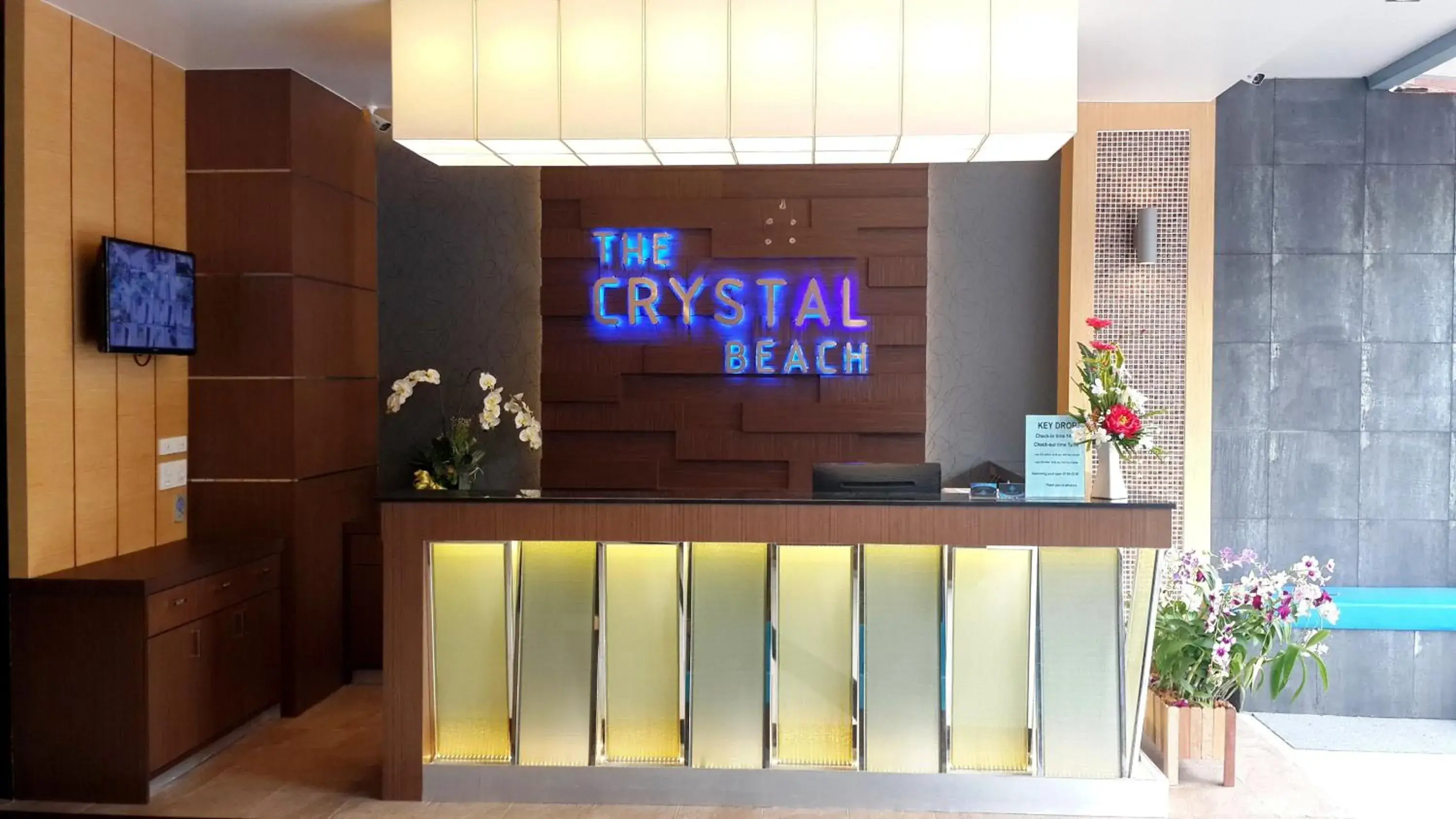 Lobby or reception in The Crystal Beach Hotel Lobby or reception in The Crystal Beach Hotel