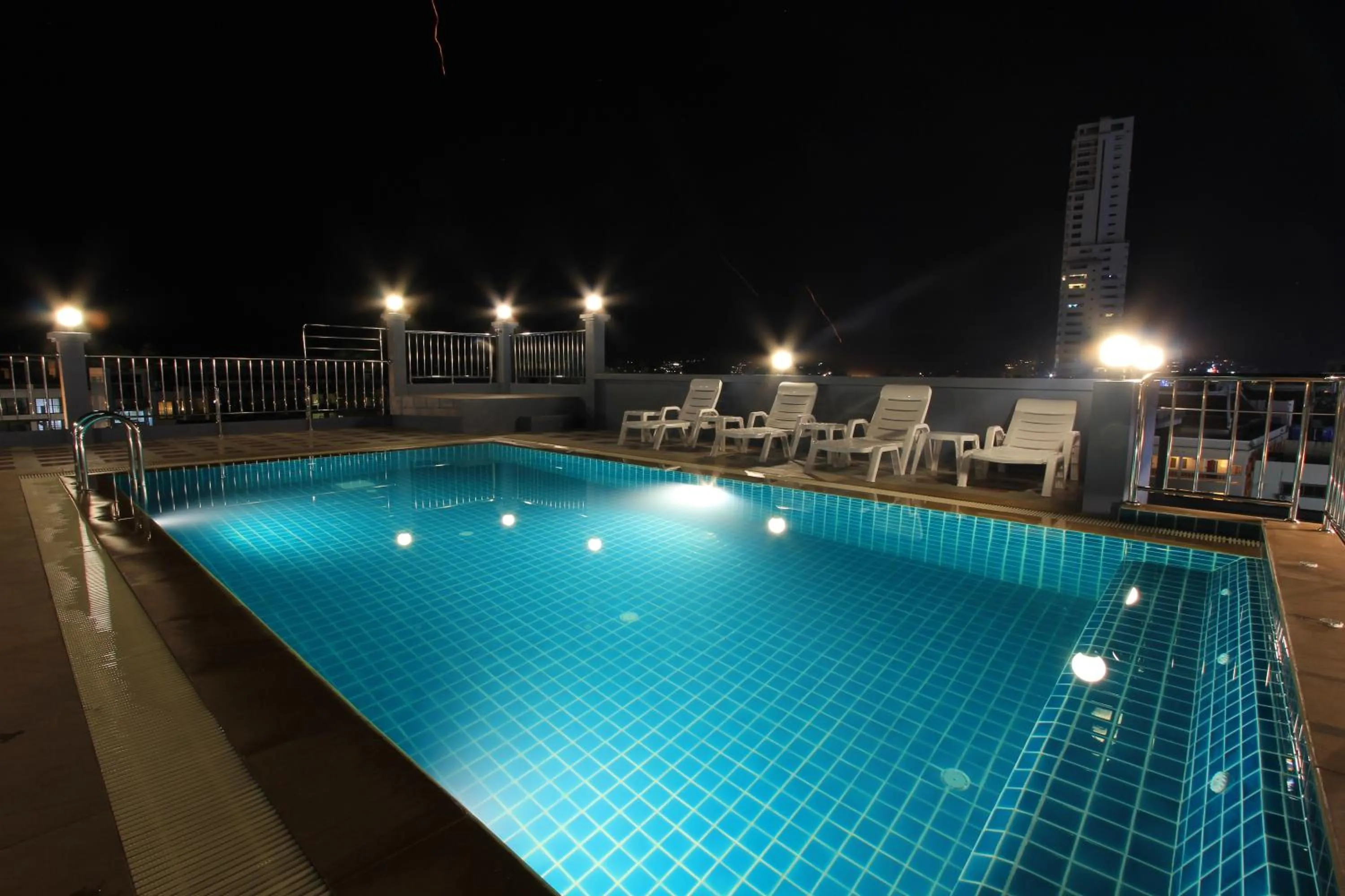 Swimming pool in The Crystal Beach Hotel