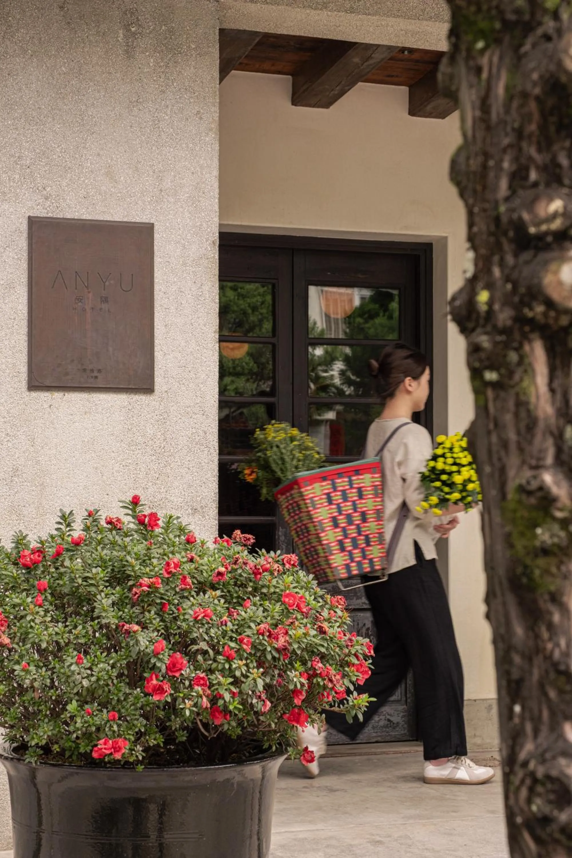 Property building in Dali Ancient Town Anyu Hotel