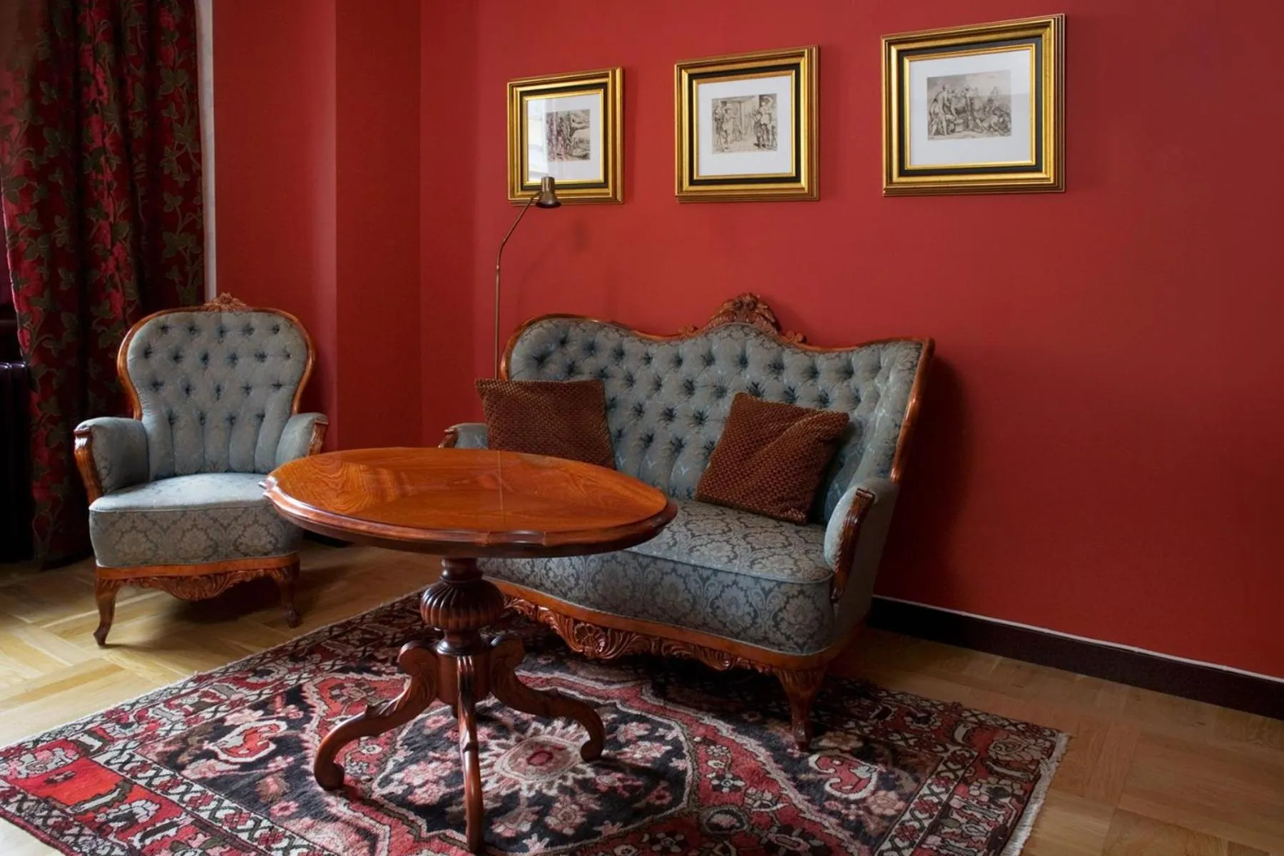 Living room in Finspång Slott