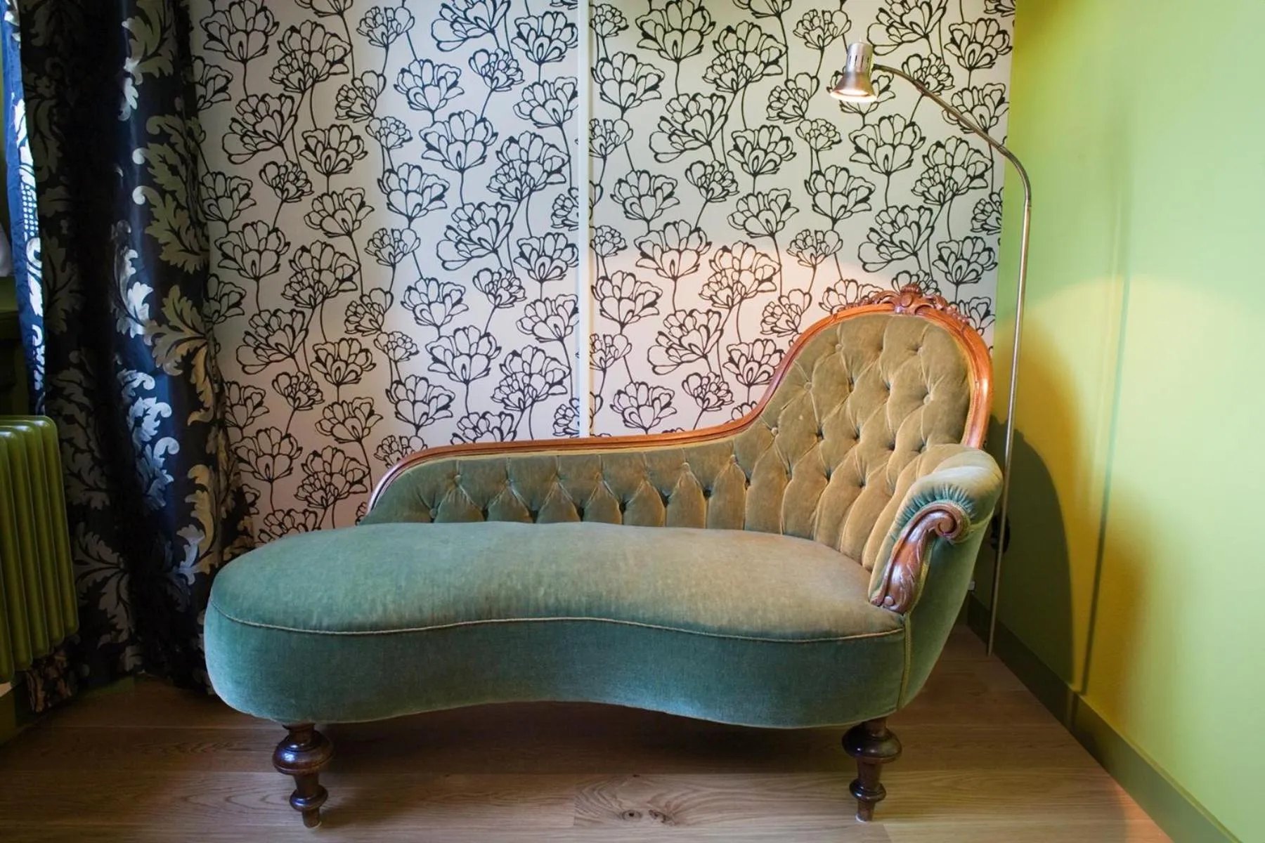 Seating area in Finspång Slott