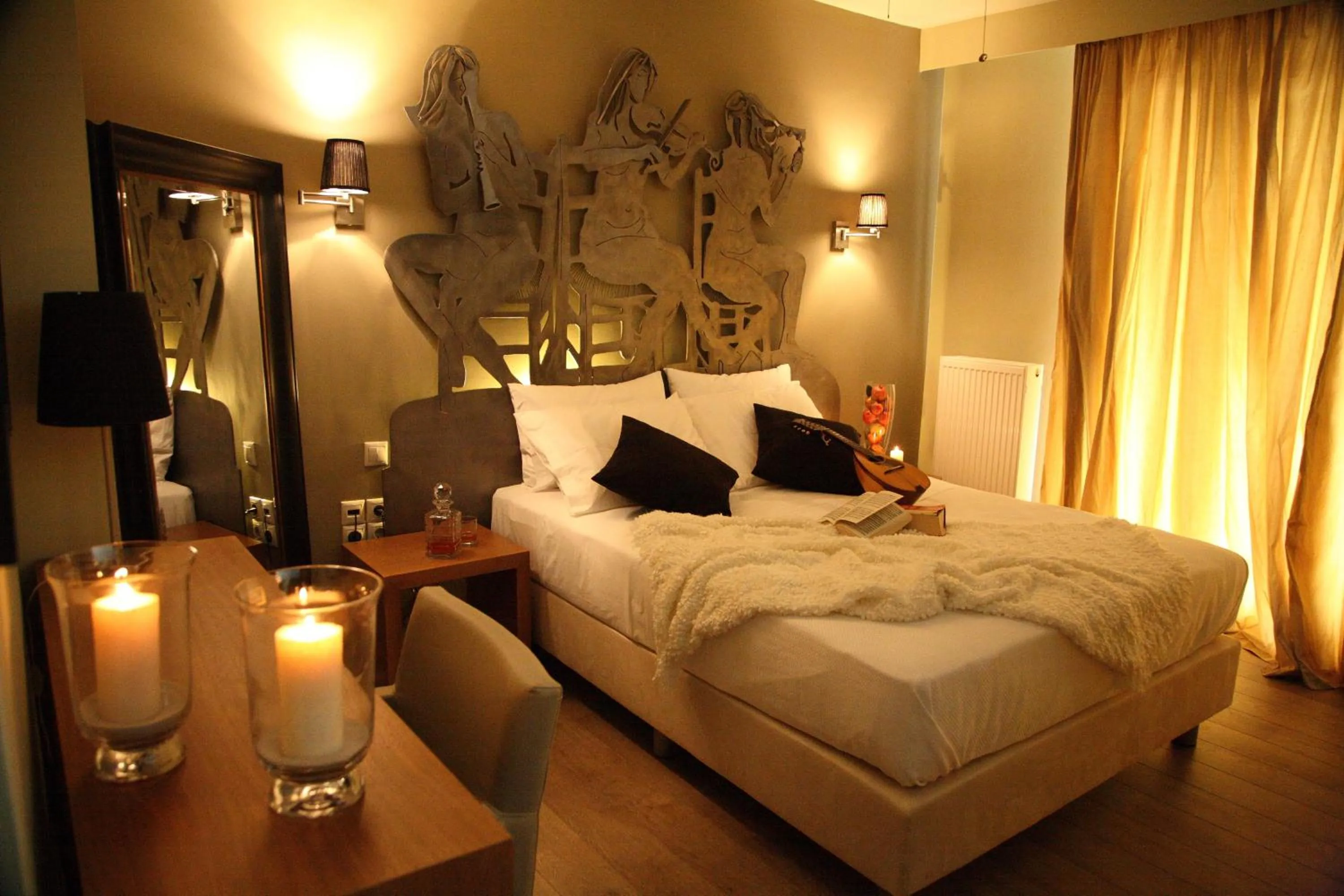 Bed in Mousiko Pandoxeio
