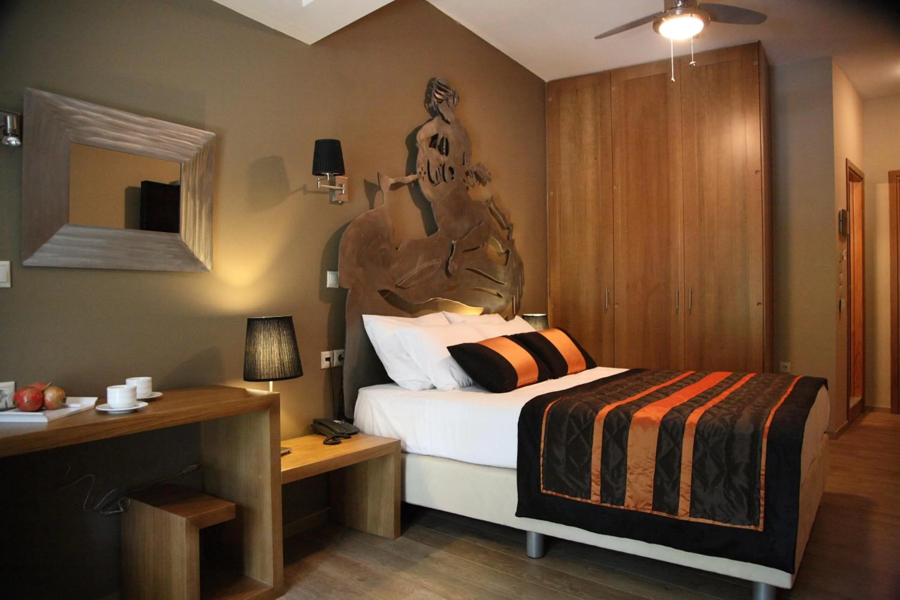 Photo of the whole room, Bed in Mousiko Pandoxeio