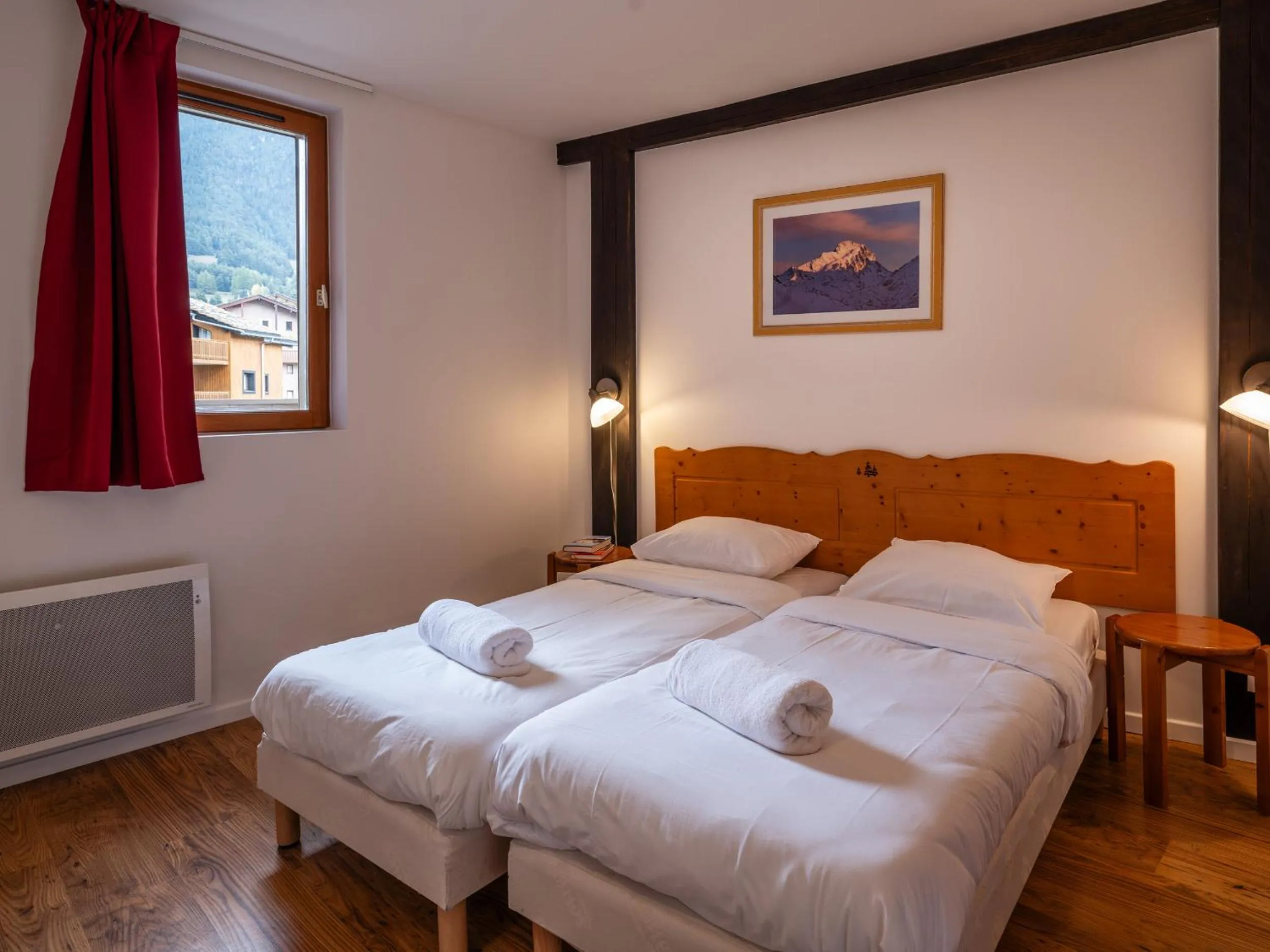 Bed in SUNWEB Les Terrasses de Termignon - Val-Cenis