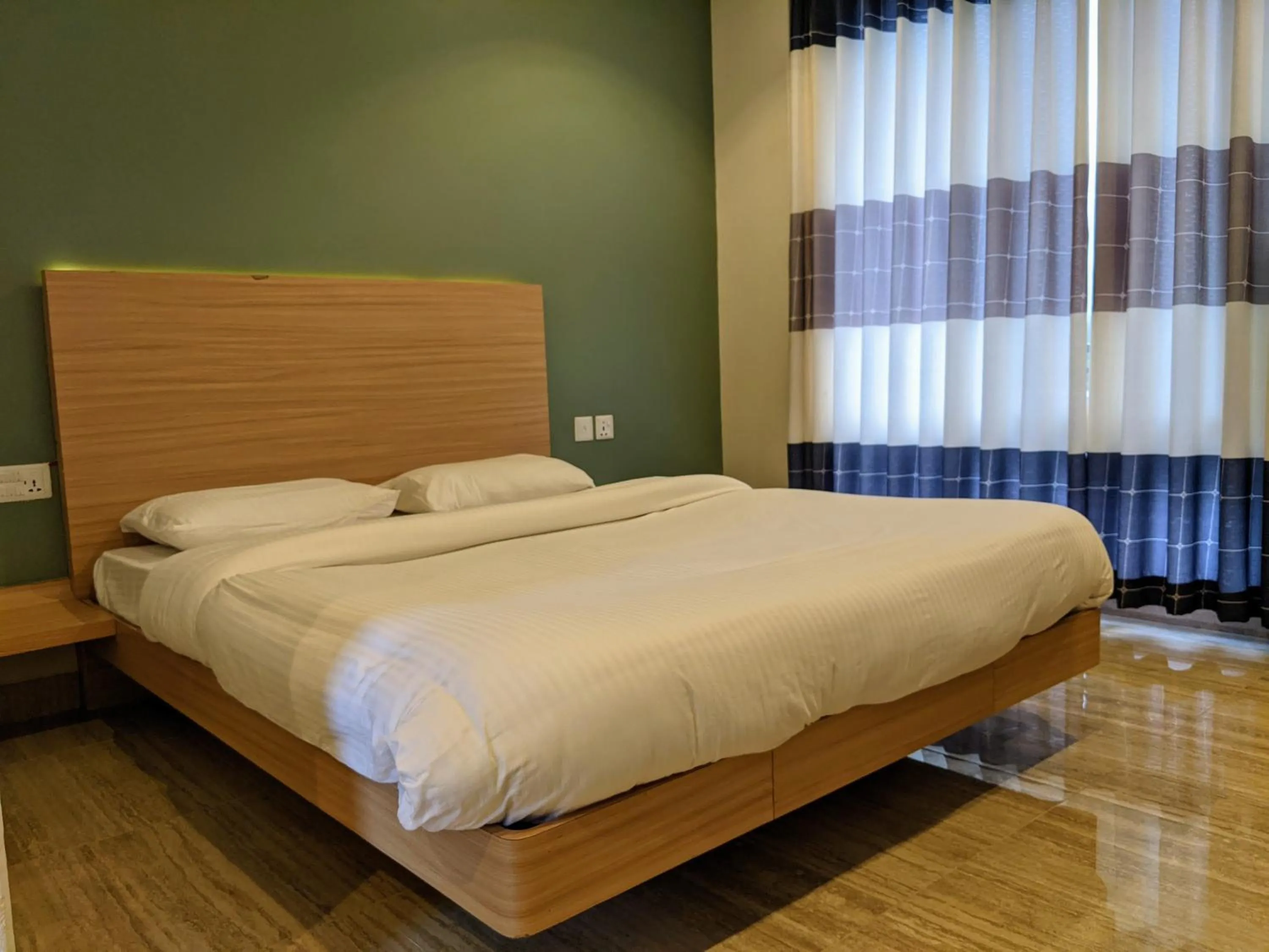 Bed in Gantavya Resort