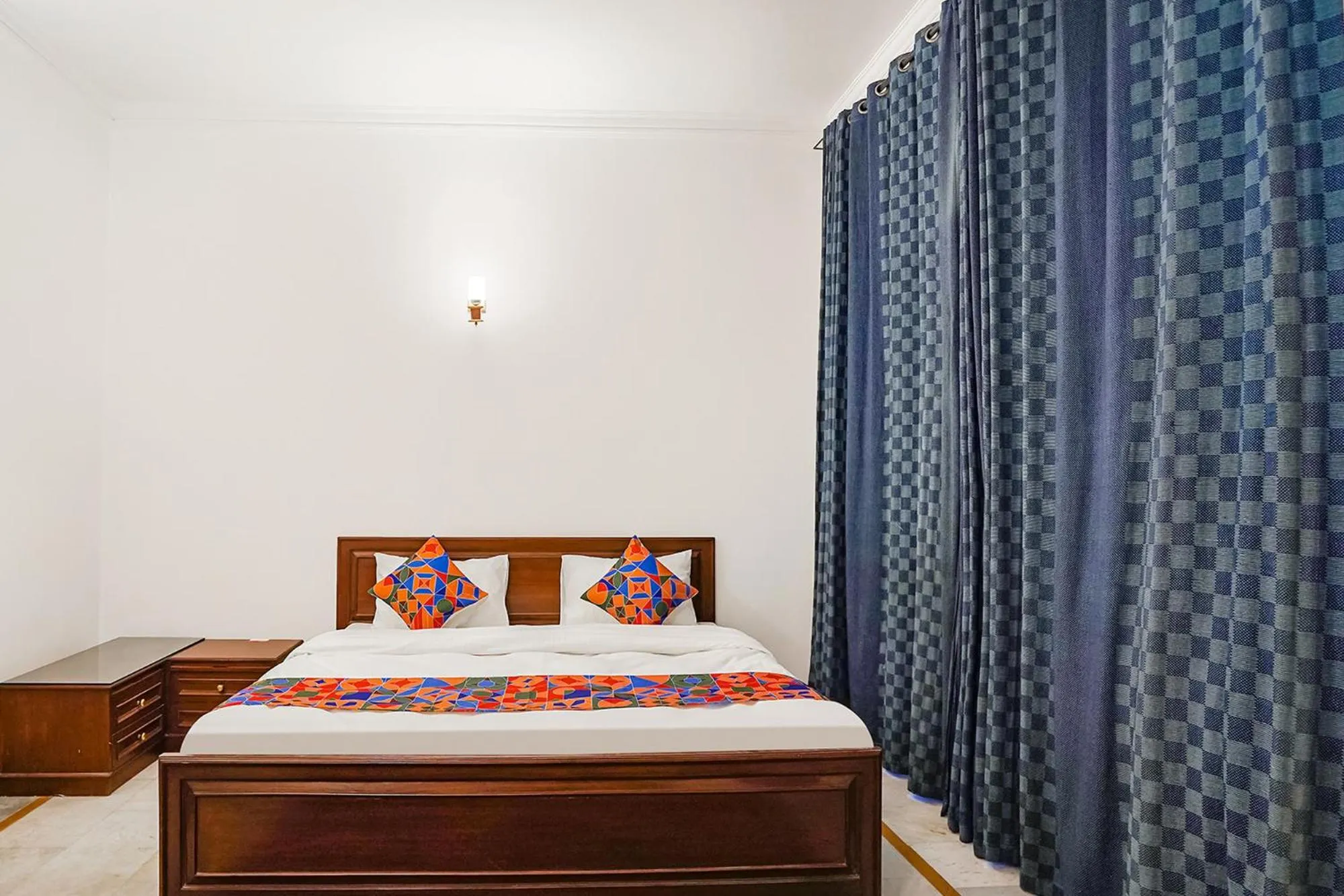 Bed in FabHotel Goodwill Homes