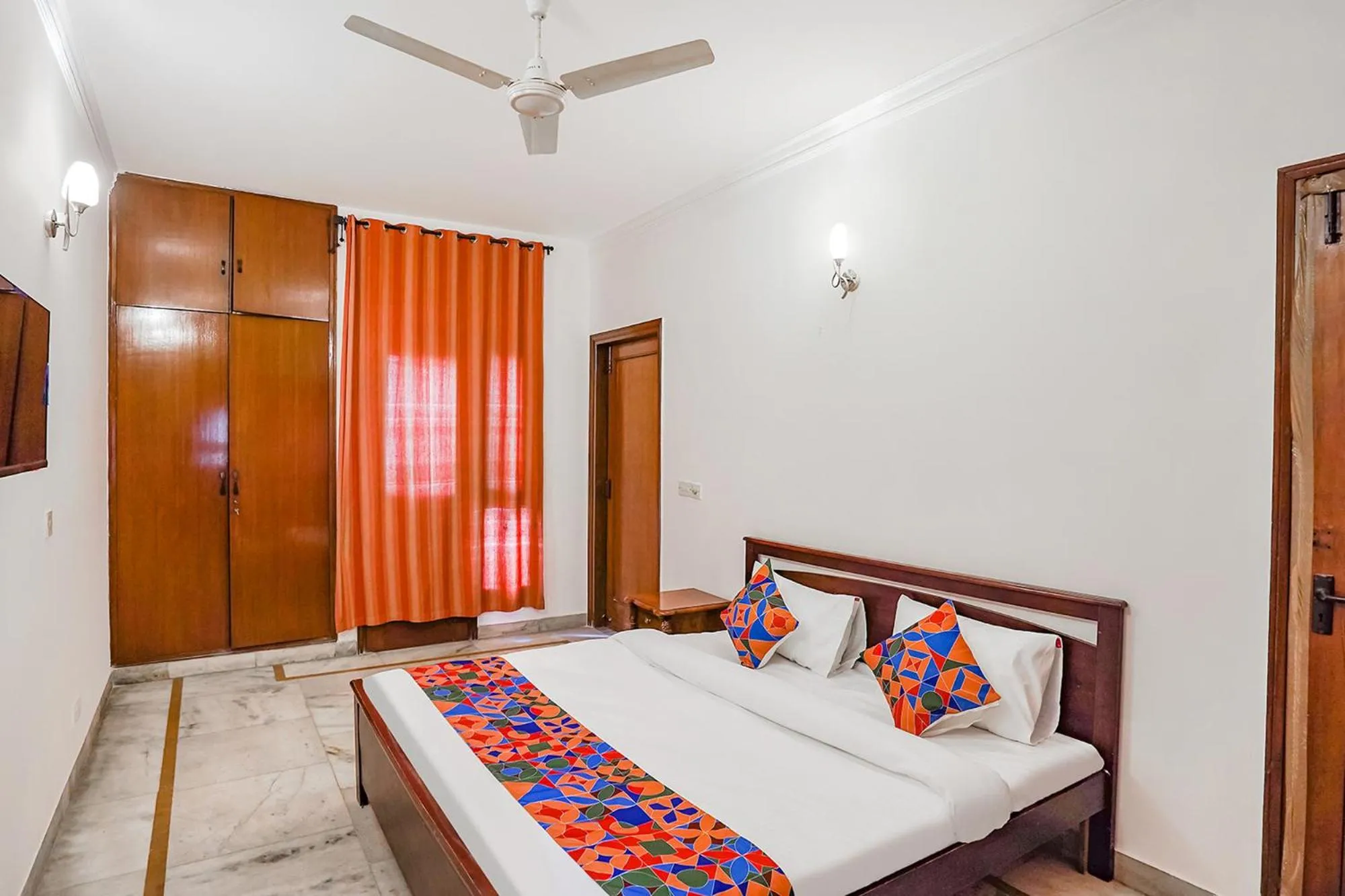 Bed in FabHotel Goodwill Homes