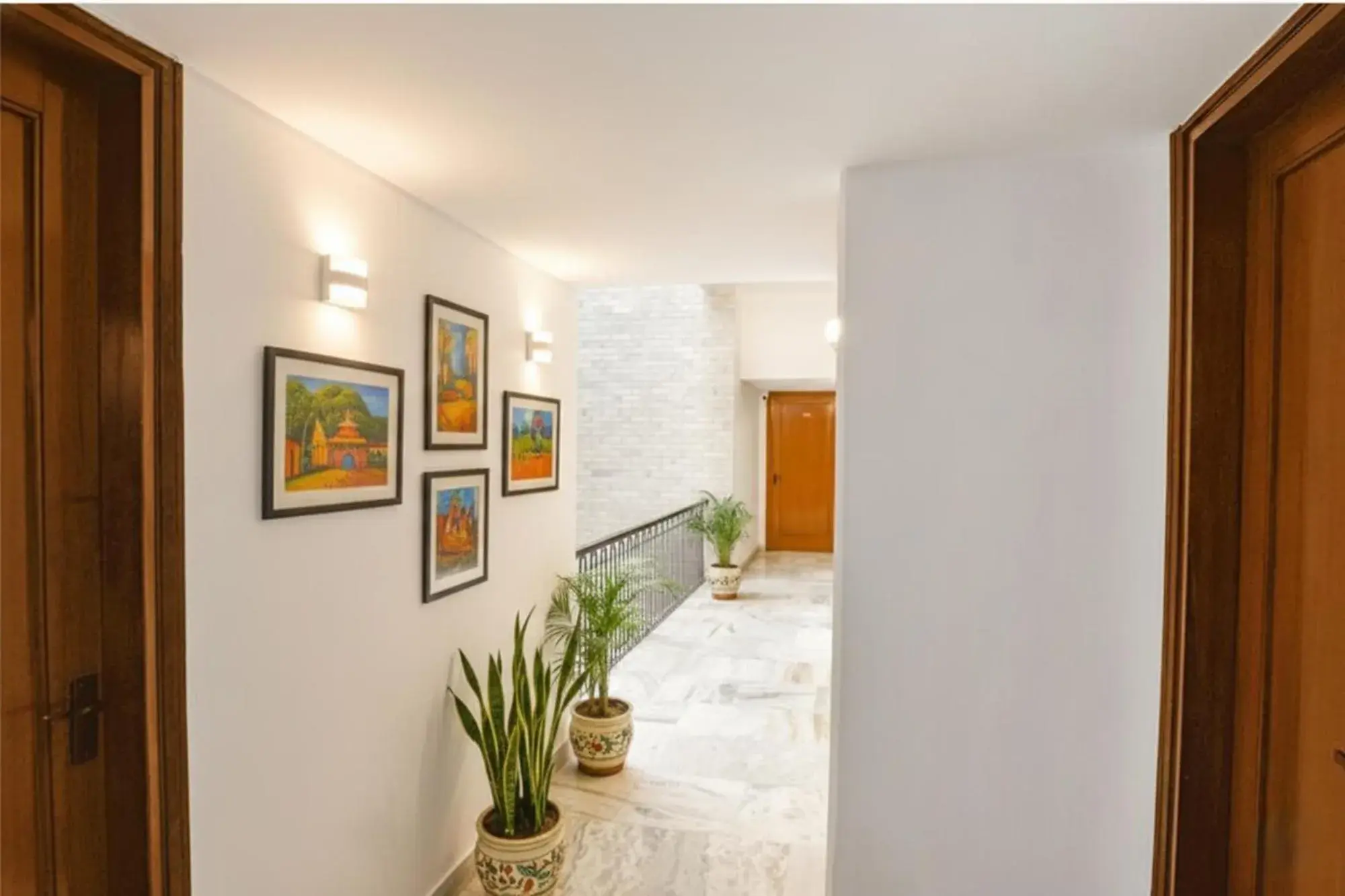 Lobby or reception in FabHotel Goodwill Homes Lobby or reception in FabHotel Goodwill Homes