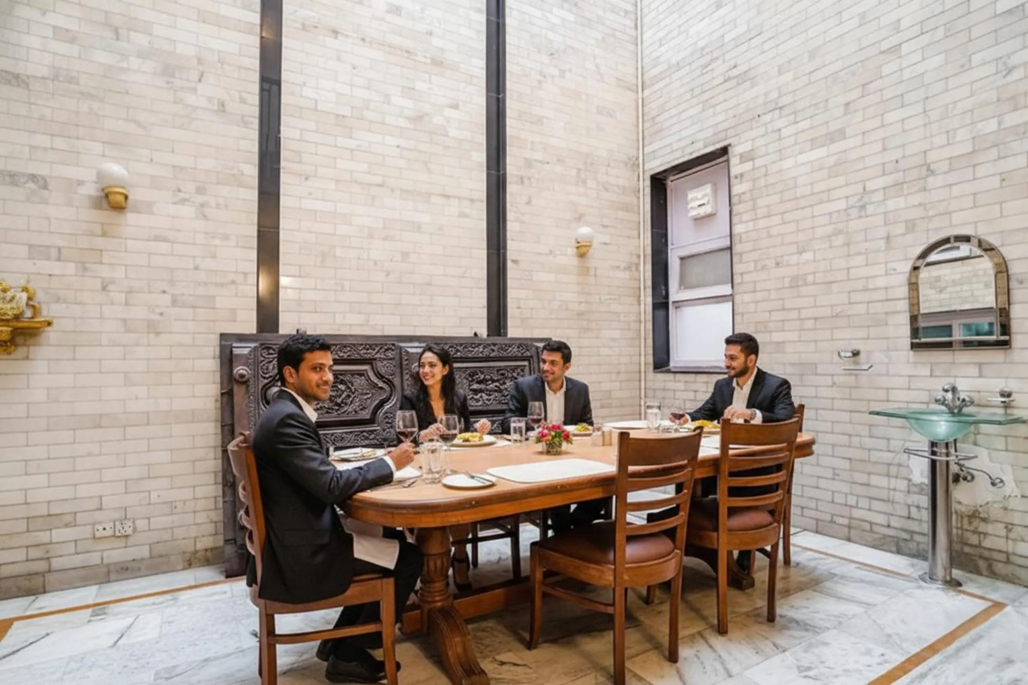 Restaurant/places to eat in FabHotel Goodwill Homes