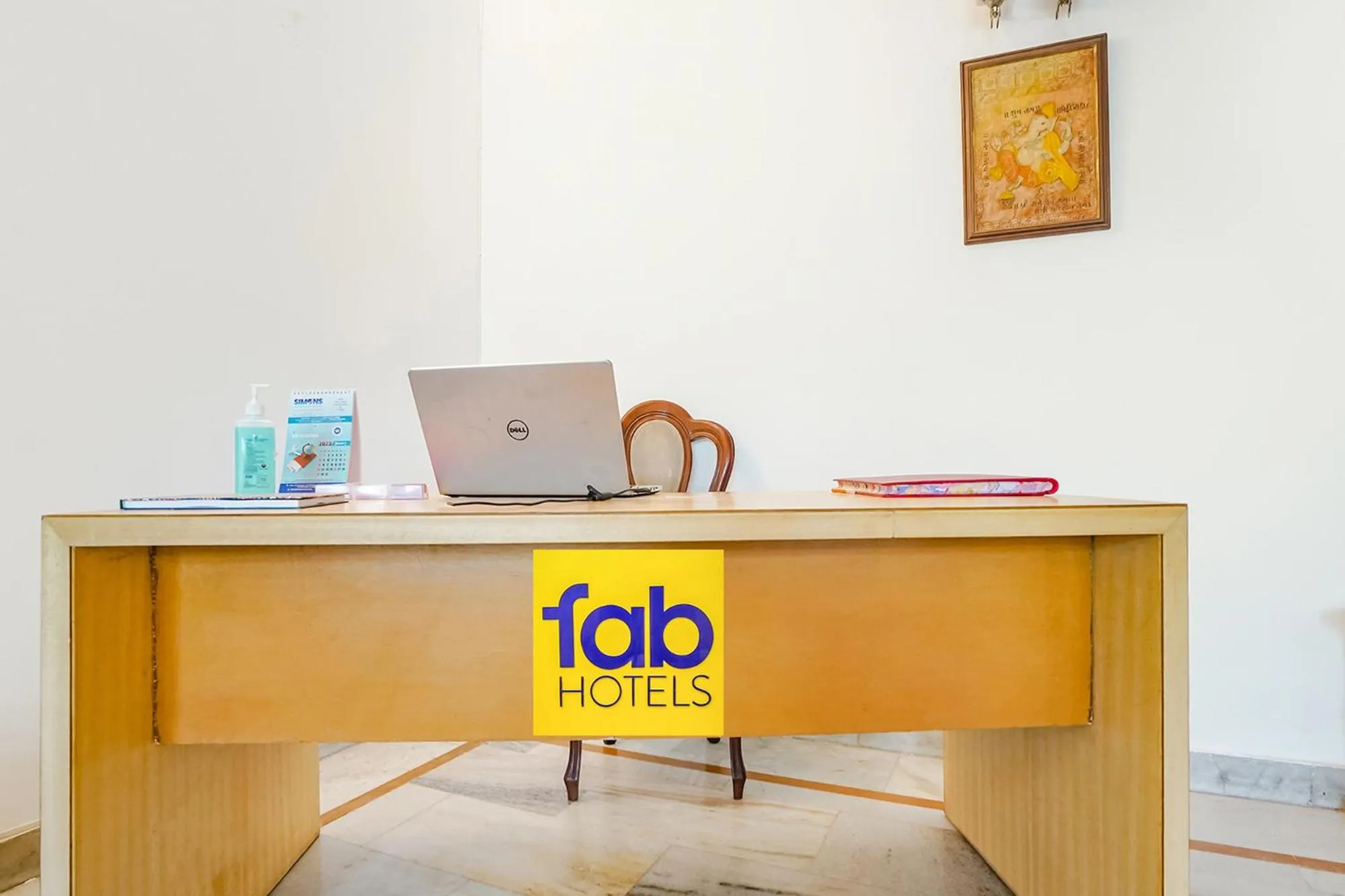 Lobby or reception in FabHotel Goodwill Homes