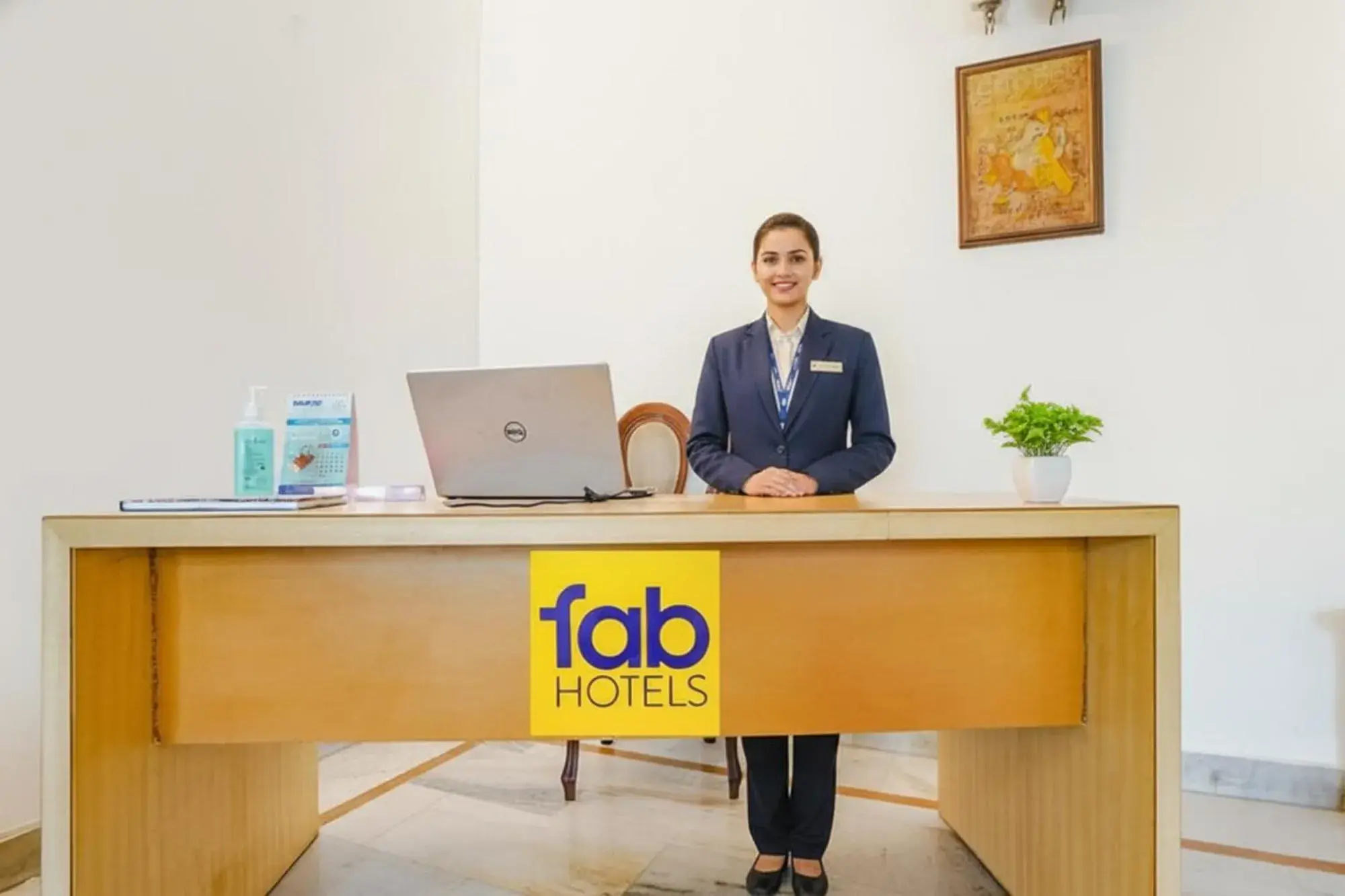 Lobby or reception in FabHotel Goodwill Homes Lobby or reception in FabHotel Goodwill Homes