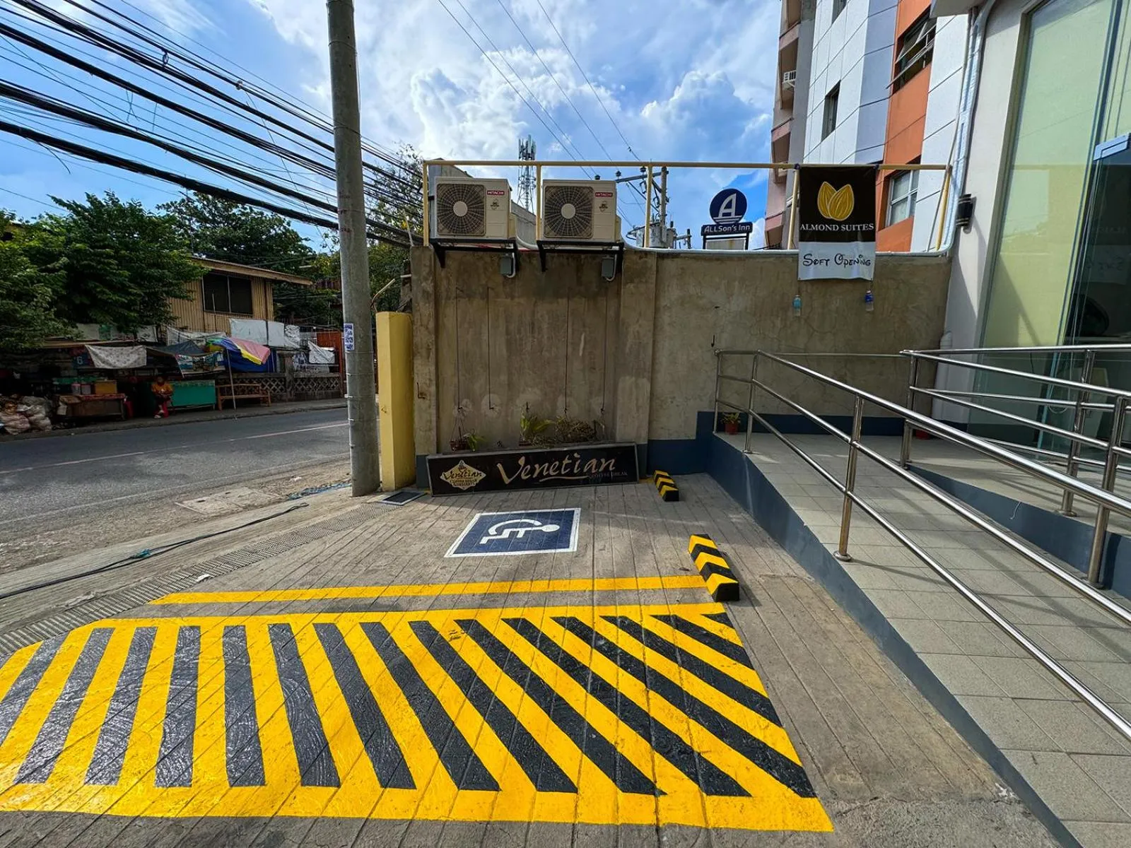 Property building in Almond Suites Cebu powered by Cocotel