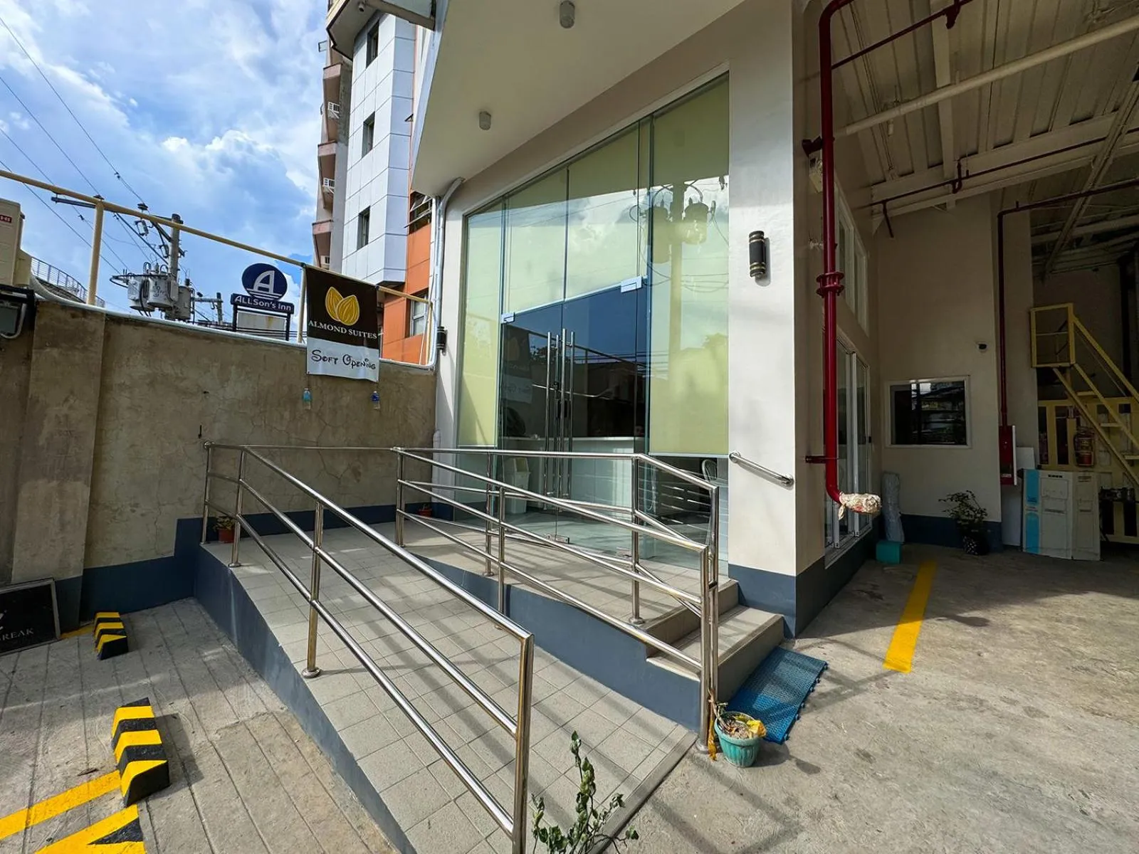 Property building in Almond Suites Cebu powered by Cocotel