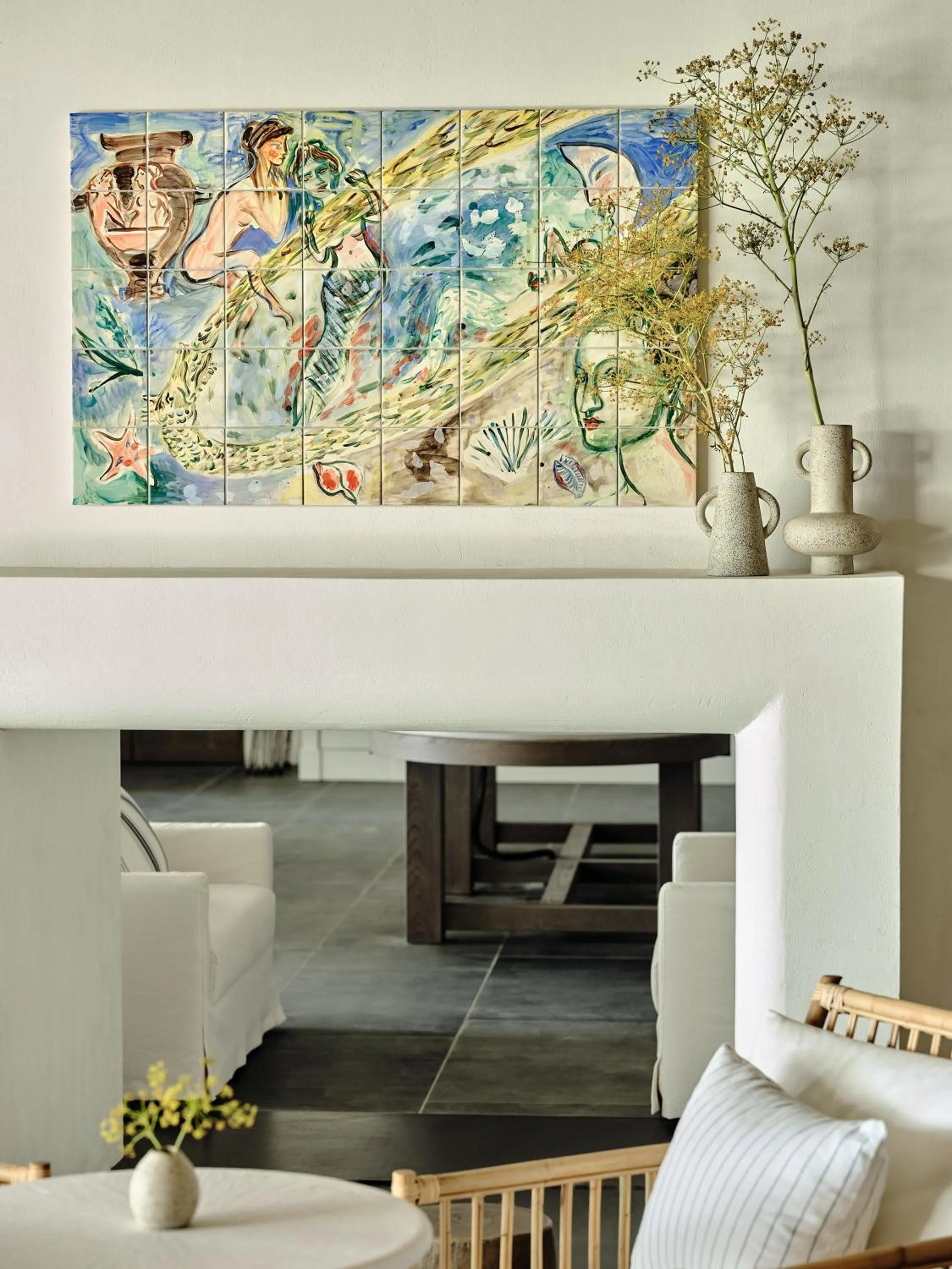 Decorative detail in Odera, Tinos, Autograph Collection