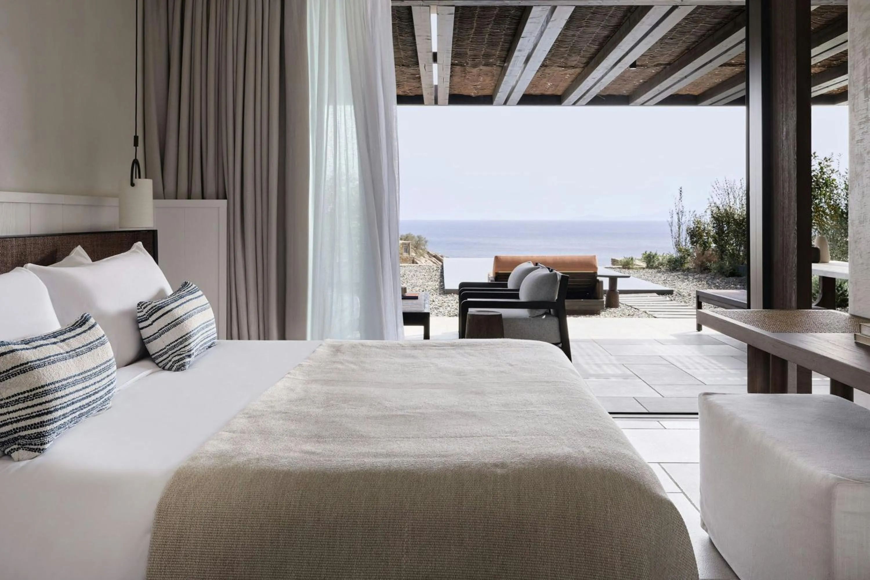 Swimming pool, Bed in Odera, Tinos, Autograph Collection