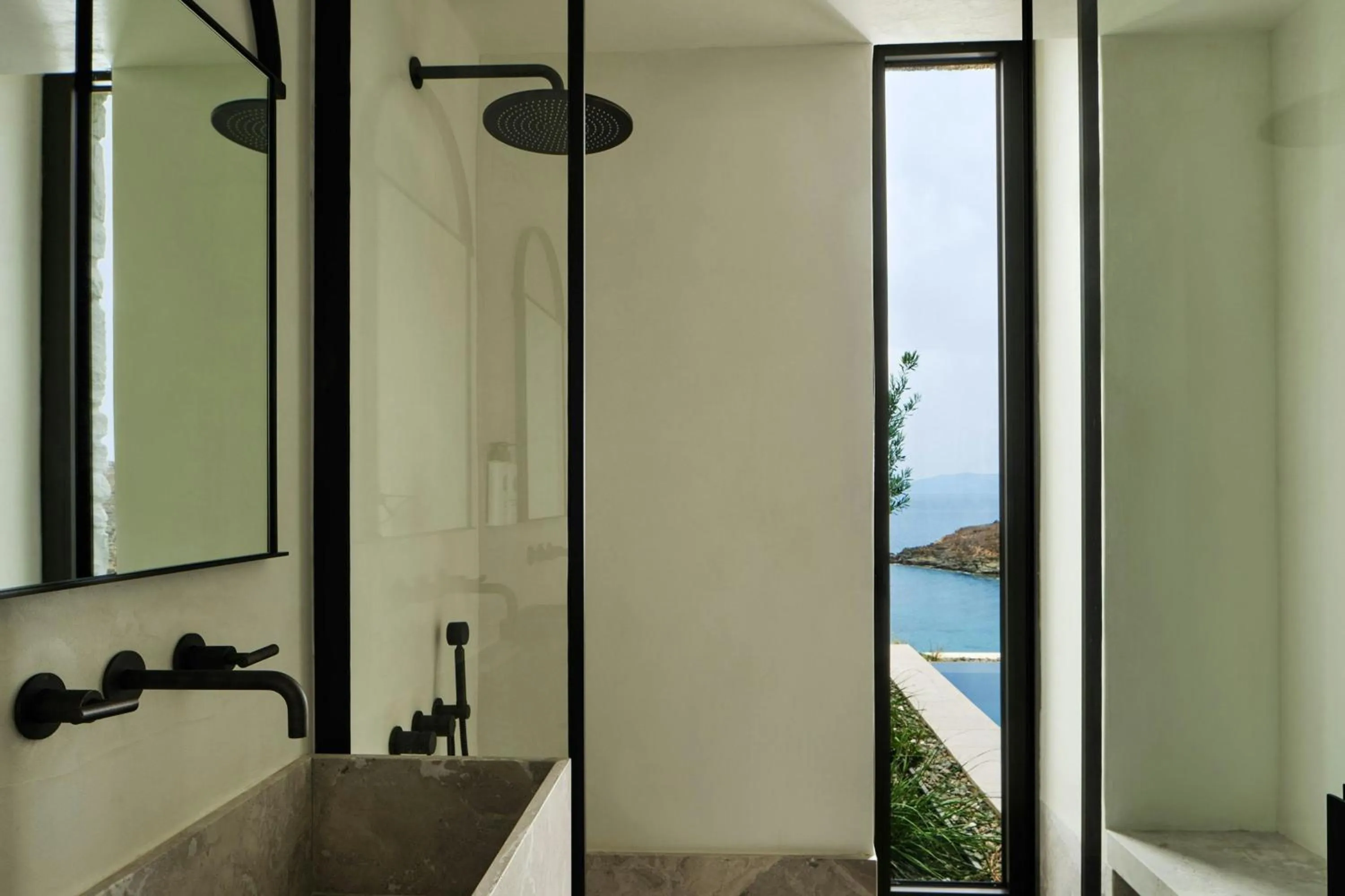 Swimming pool in Odera, Tinos, Autograph Collection