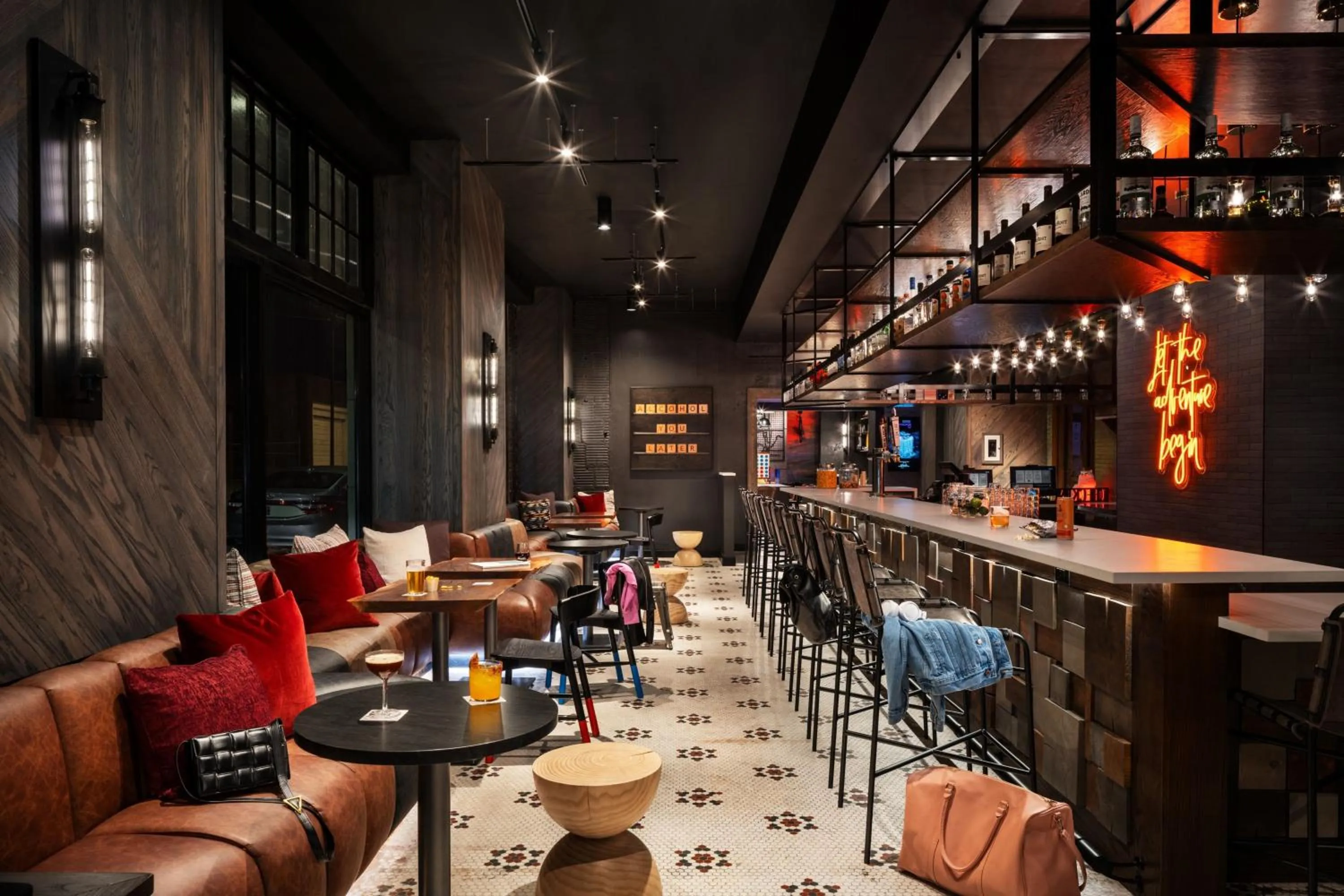 Lobby or reception in Moxy Springfield Downtown