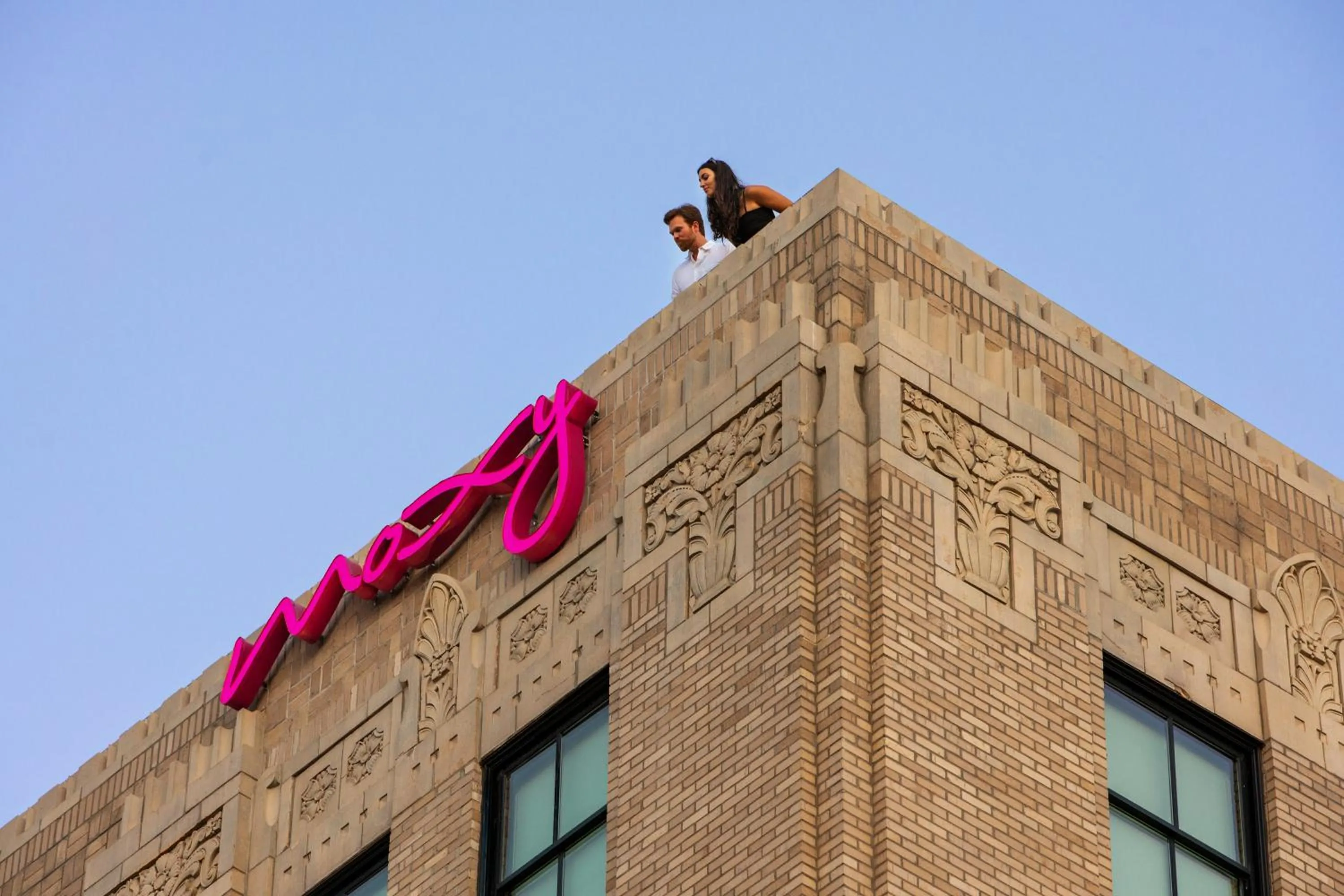 Property building in Moxy Springfield Downtown