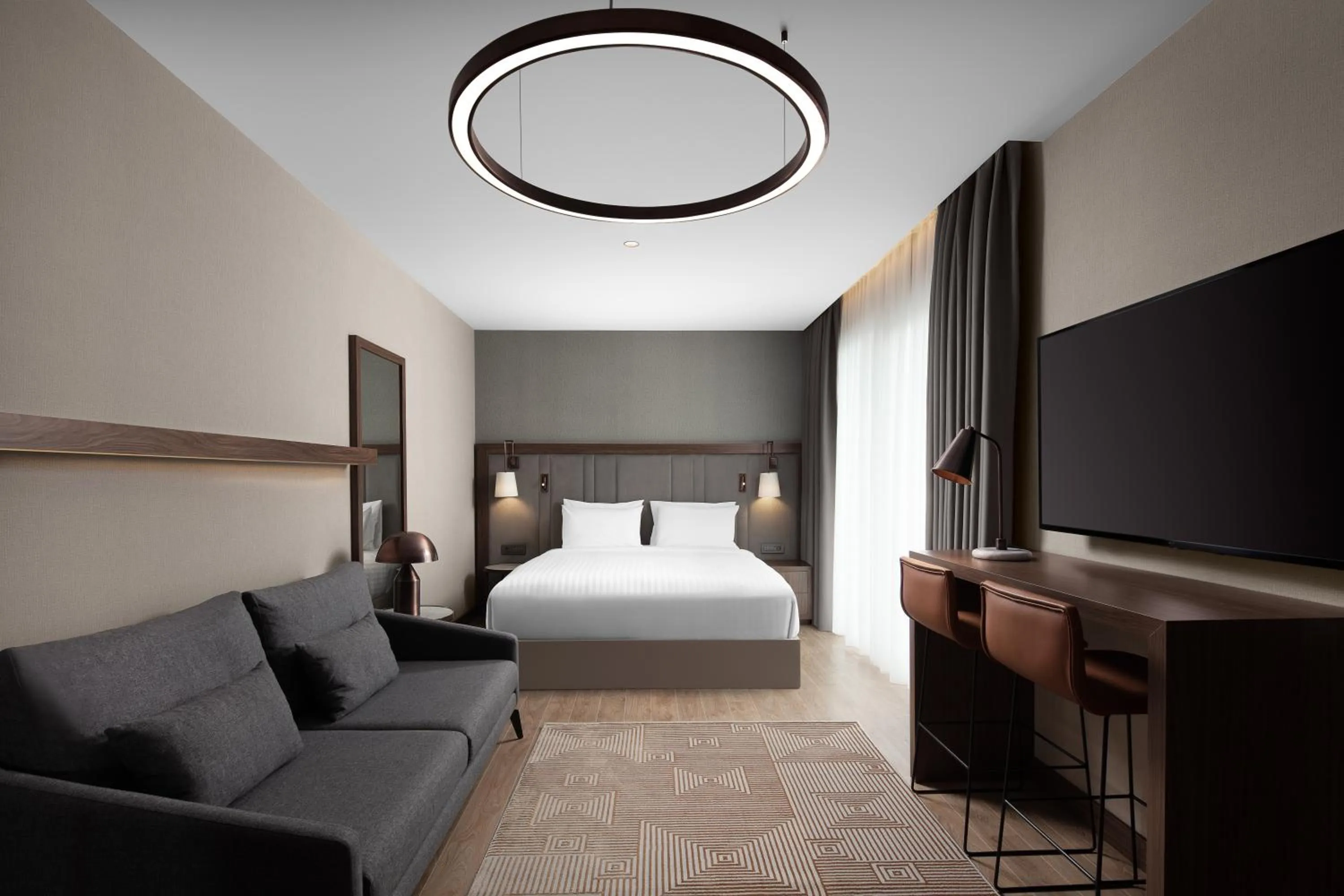 Bedroom, Bed in Residence Inn by Marriott Trabzon