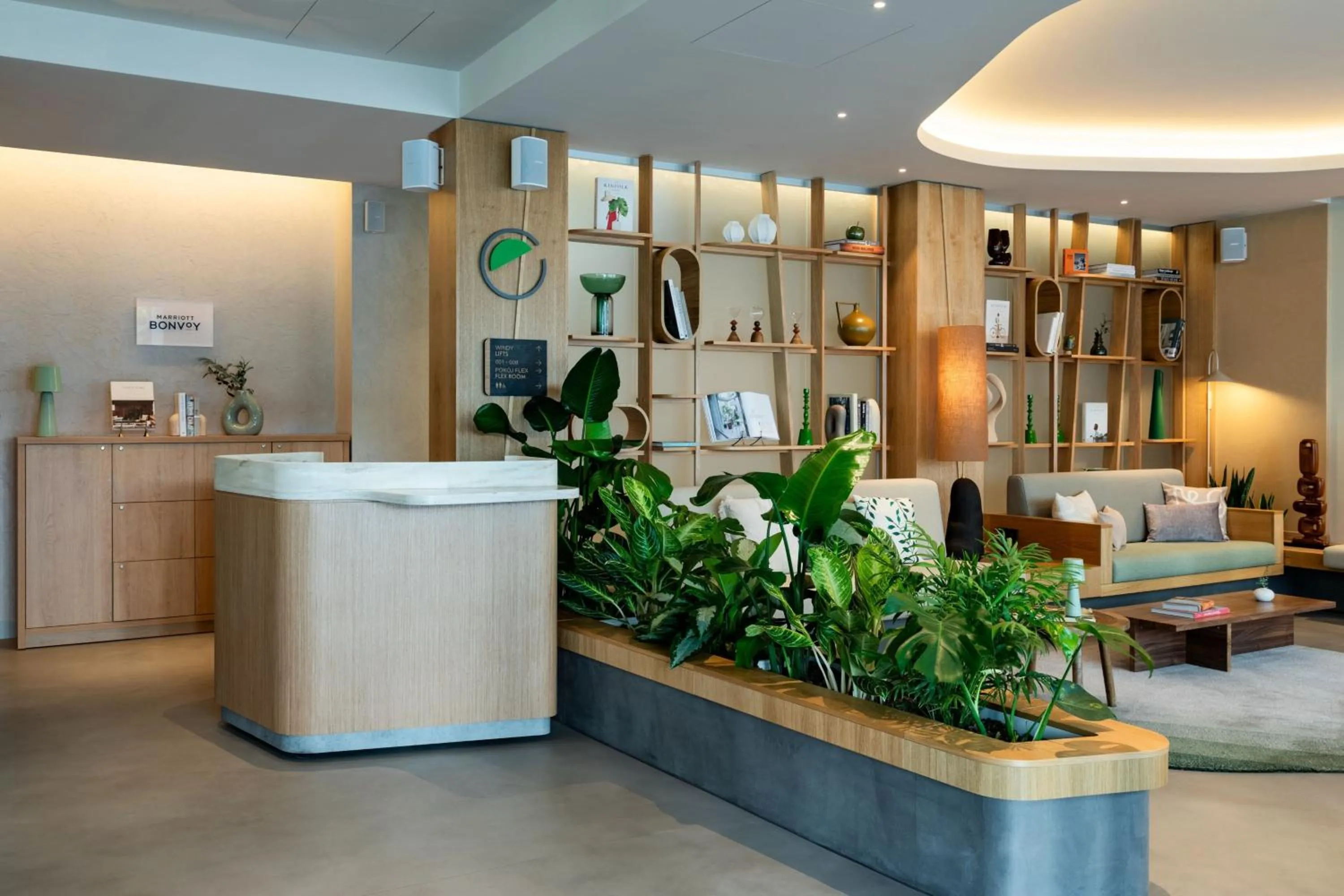 Lobby or reception in Element by Westin Wroclaw