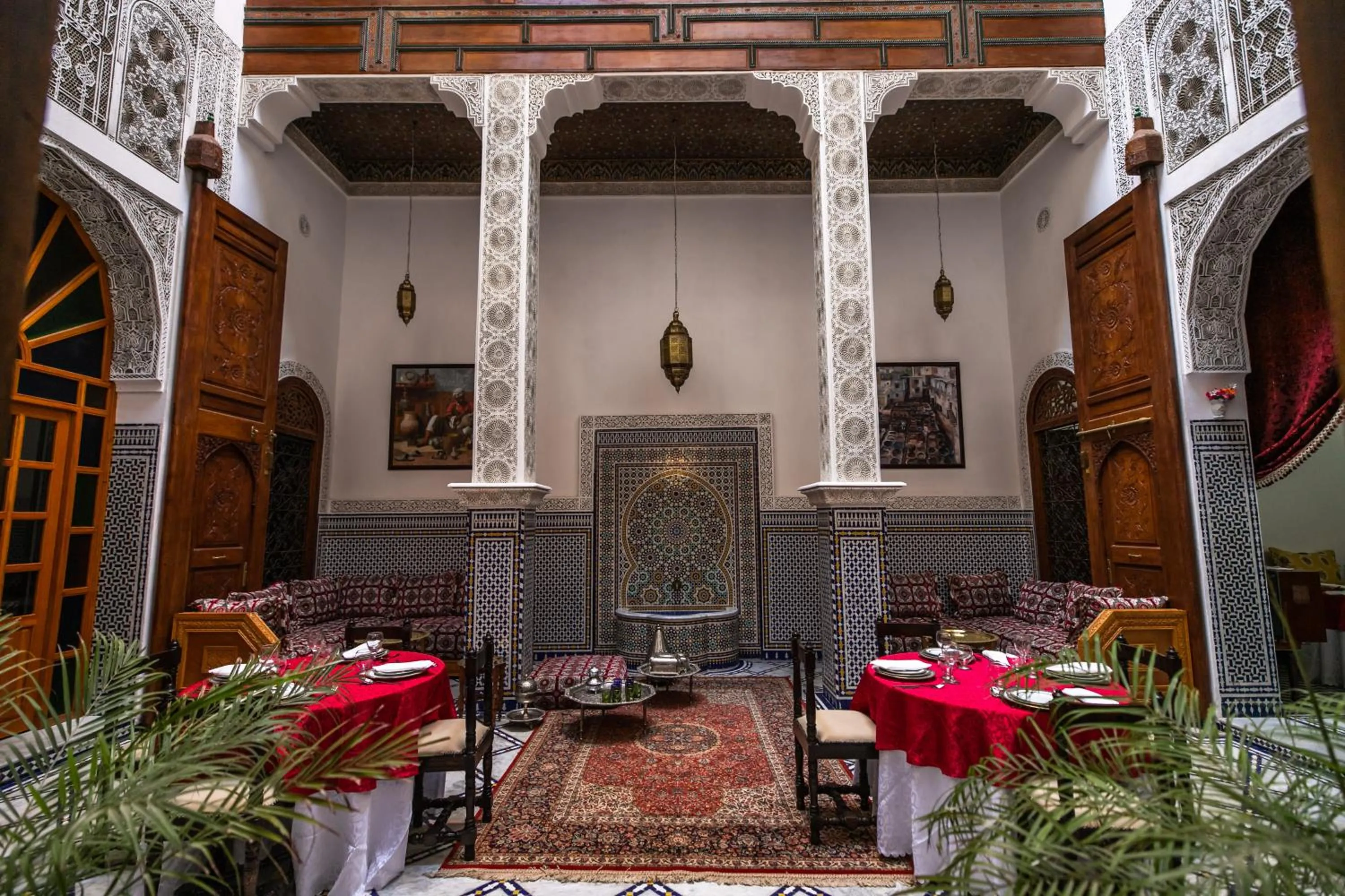 Patio in Riad Jamal