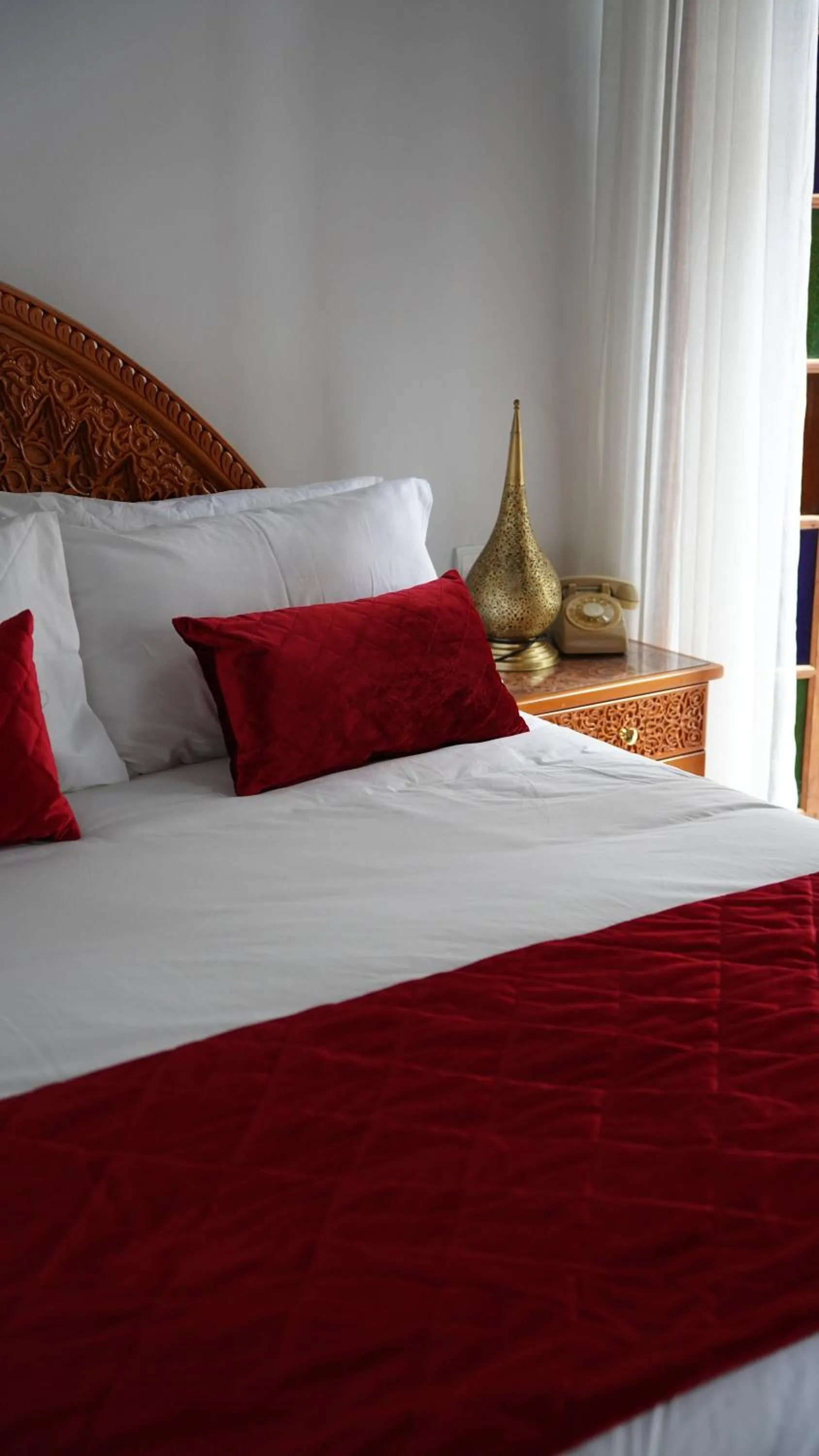 Bed in Riad Jamal