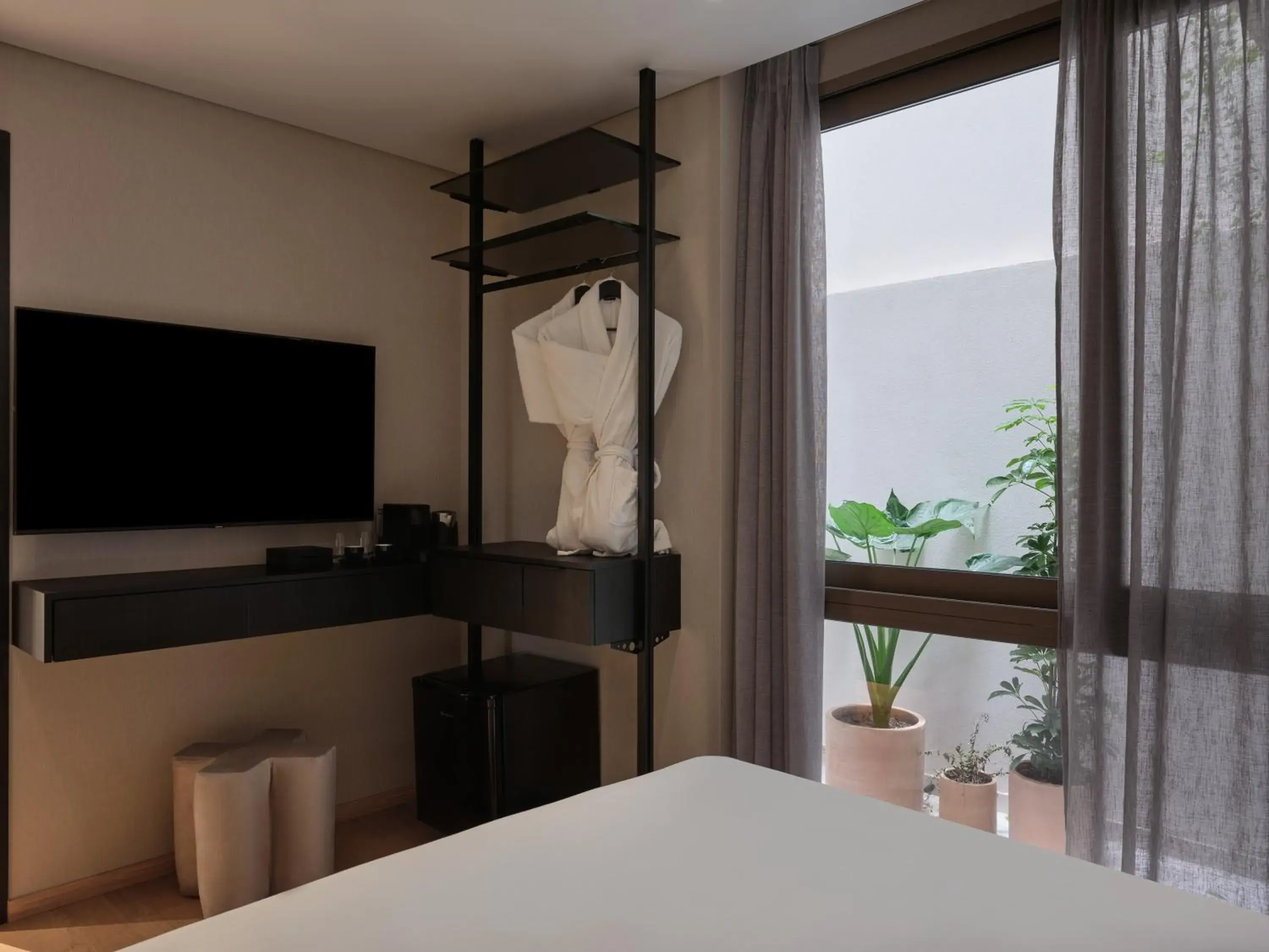 View (from property/room), Bed in Nur Outline Aparthotel View (from property/room), Bed in Nur Outline Aparthotel