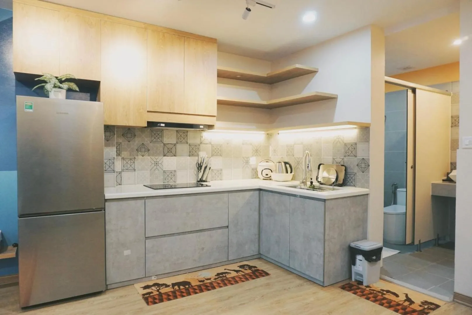 stove in The Shilla Apartment