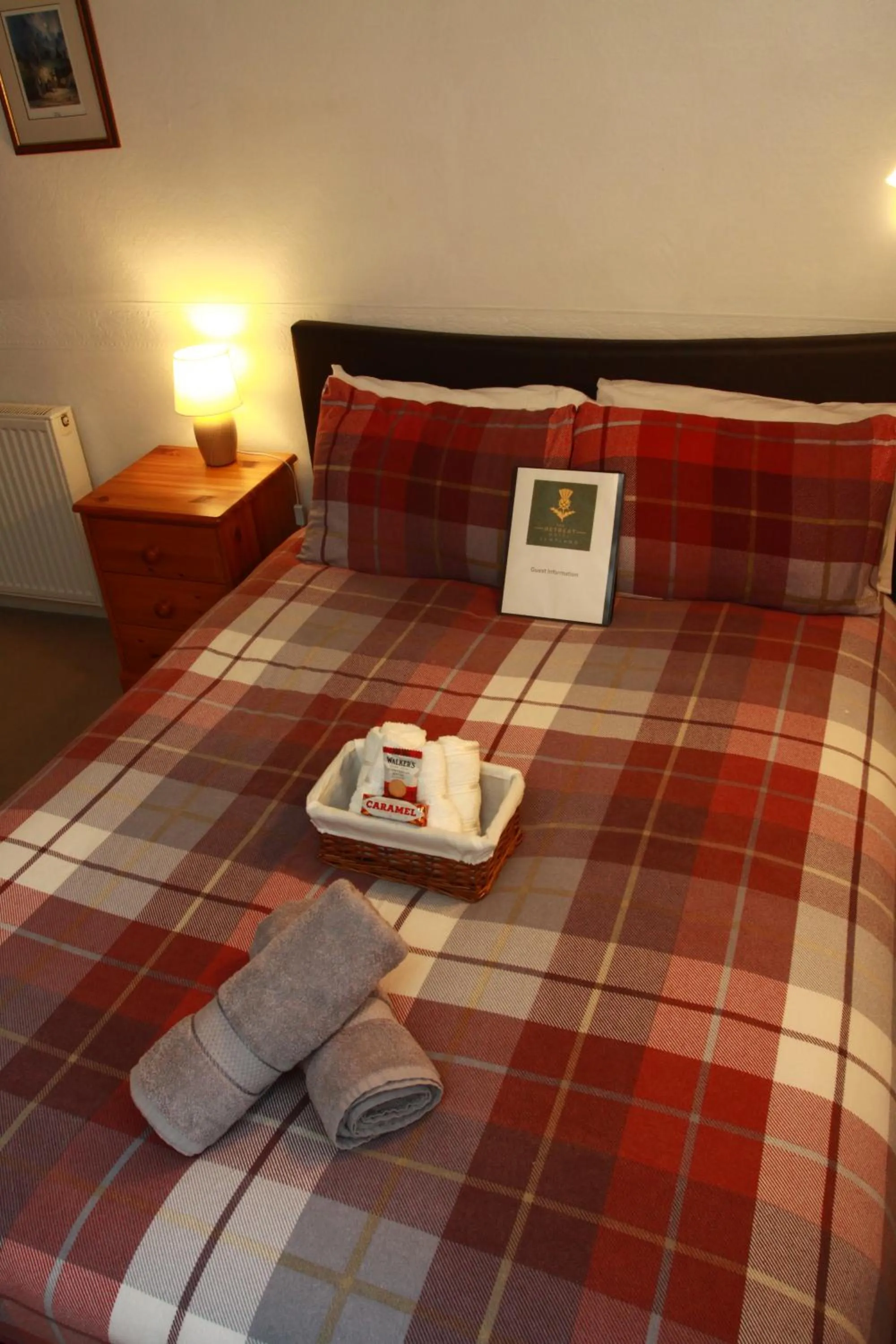 Bed in The Retreat Hotel