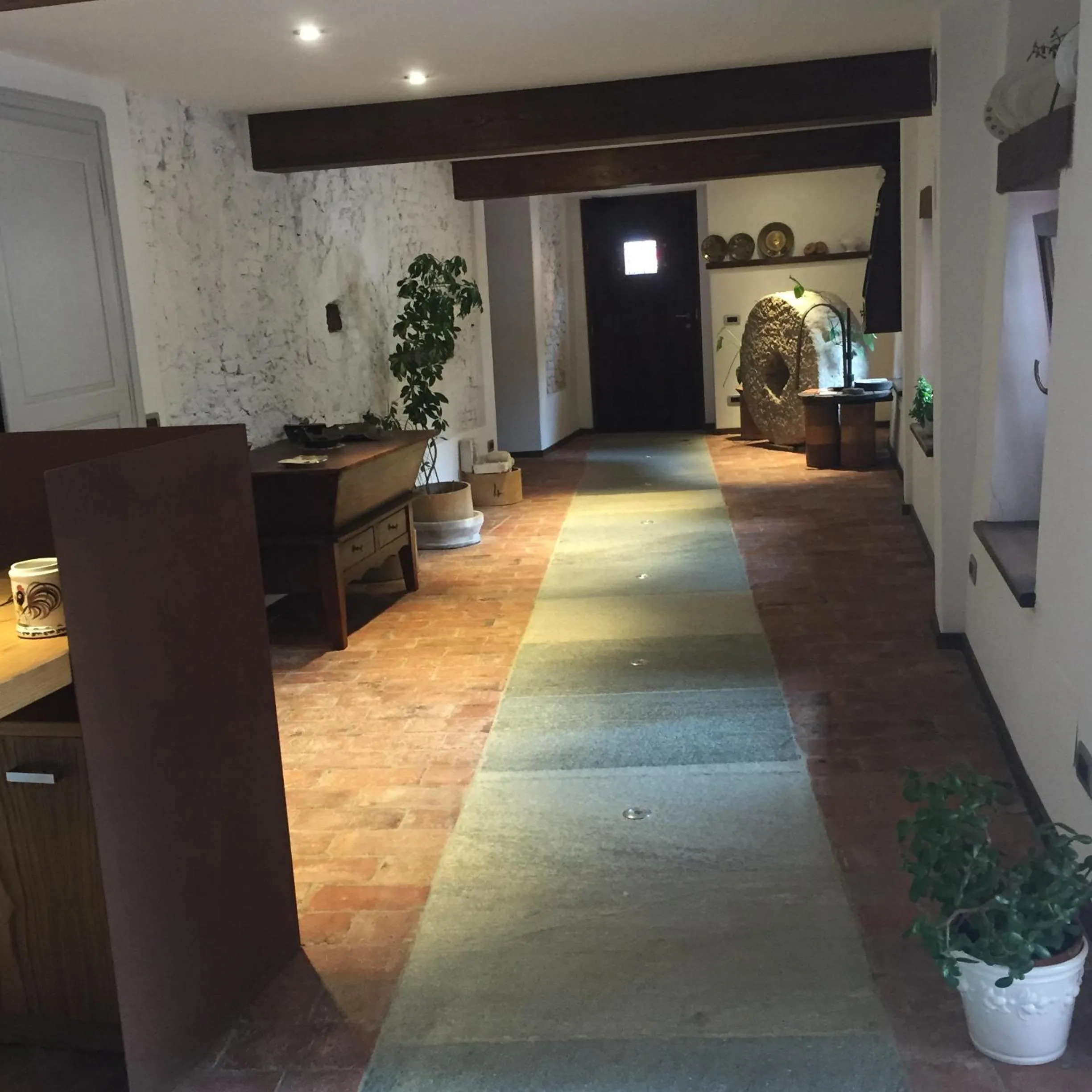 Lobby or reception in B&B La Ceramica Moline