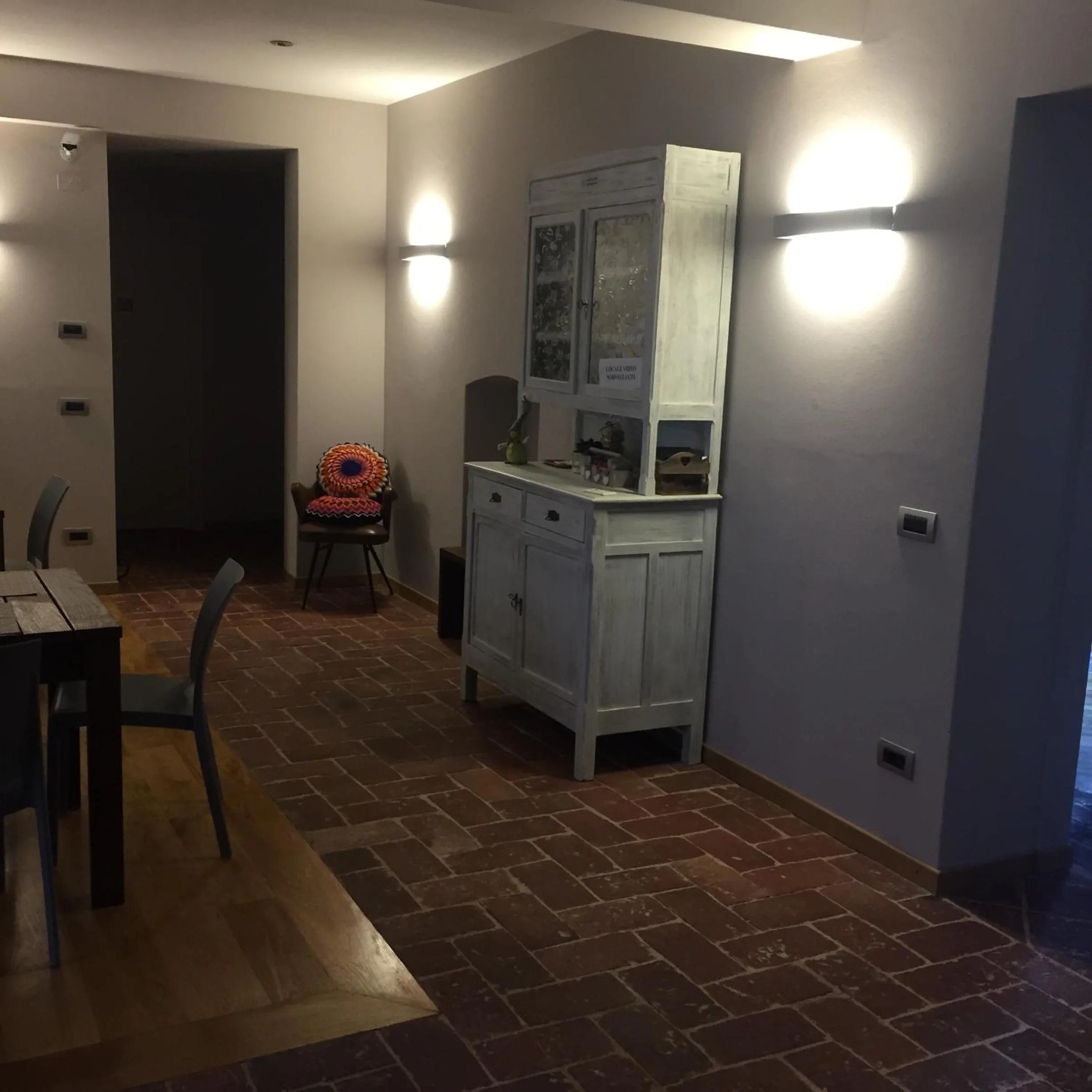 Communal kitchen in B&B La Ceramica Moline