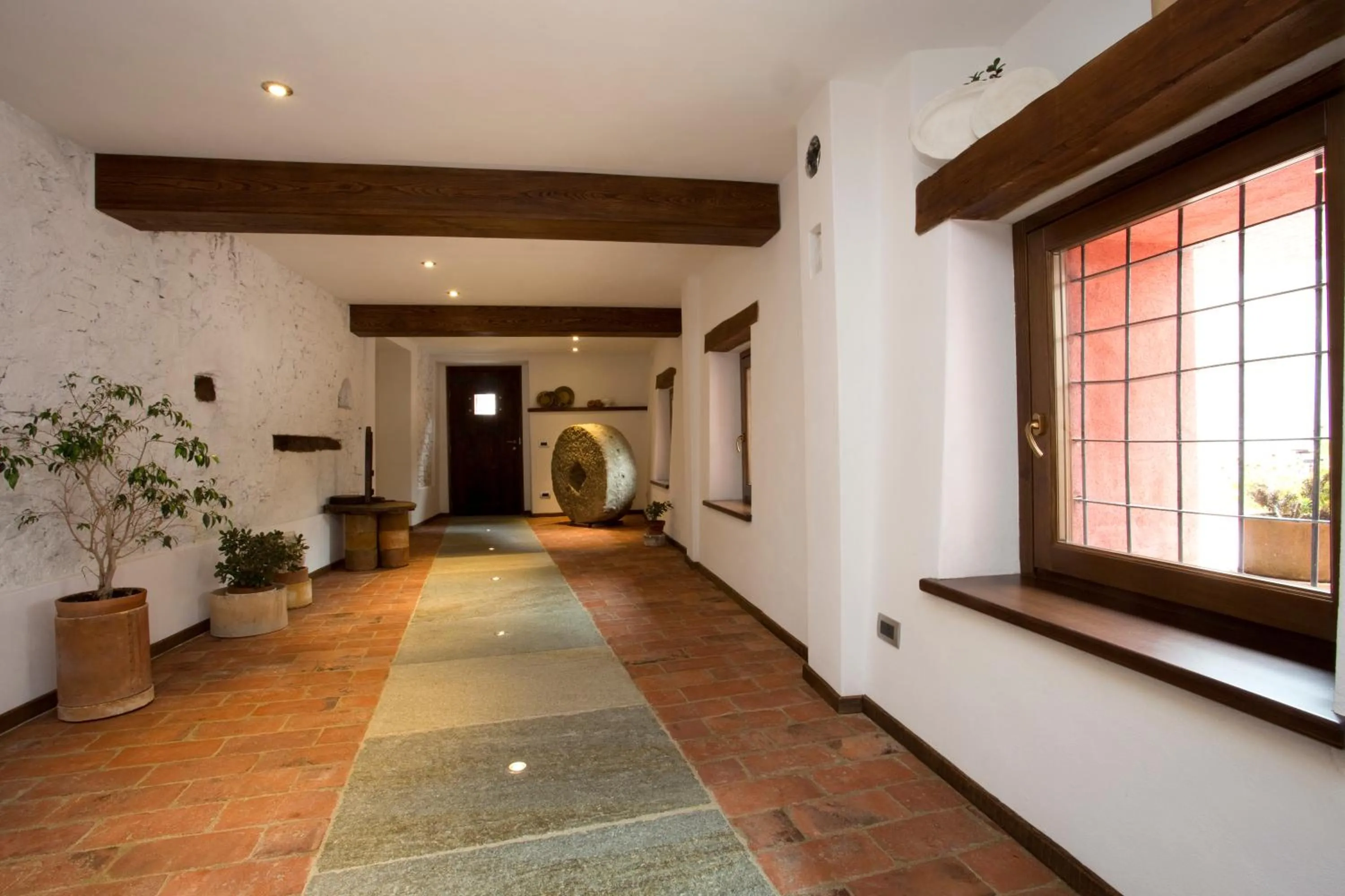 Lobby or reception in B&B La Ceramica Moline