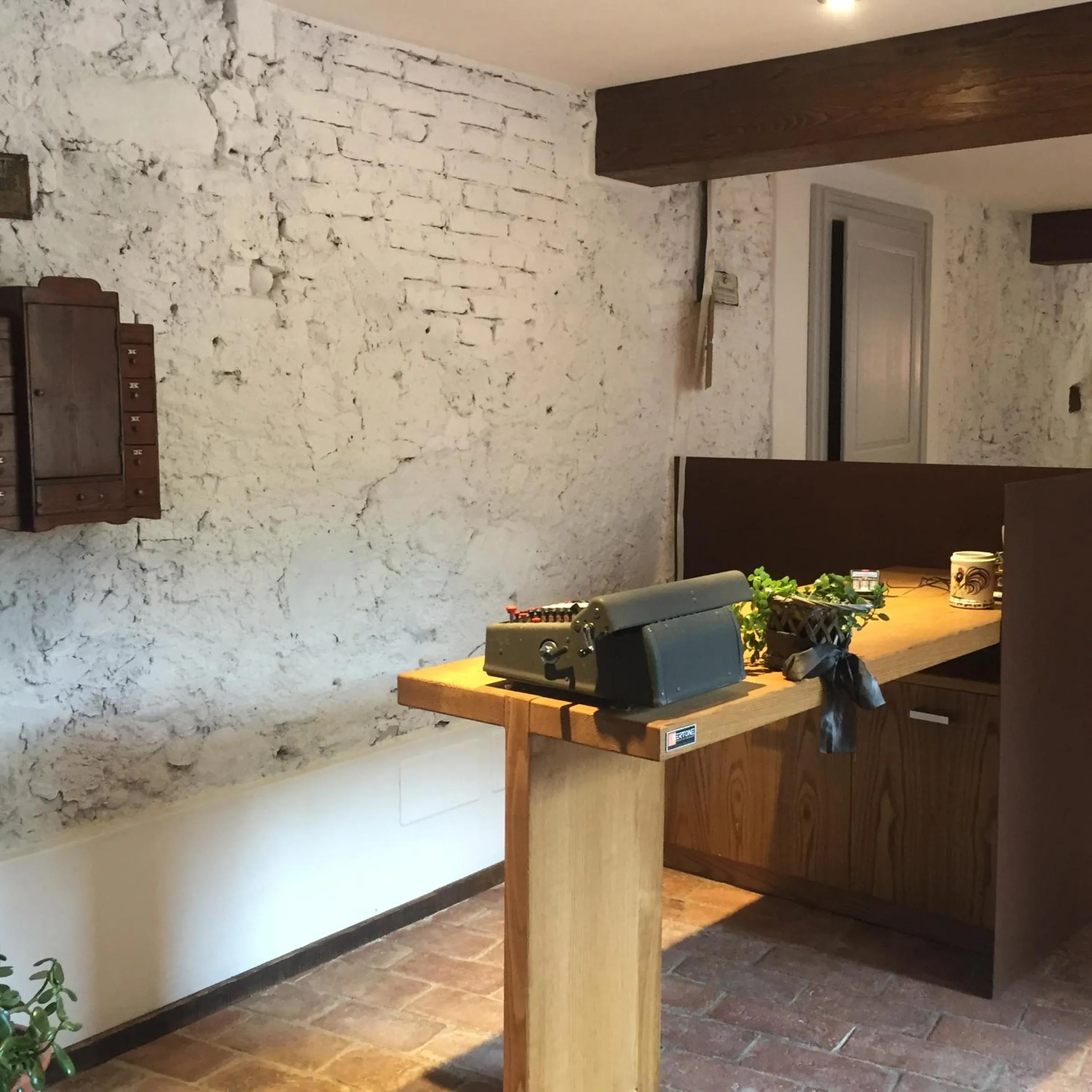Lobby or reception in B&B La Ceramica Moline