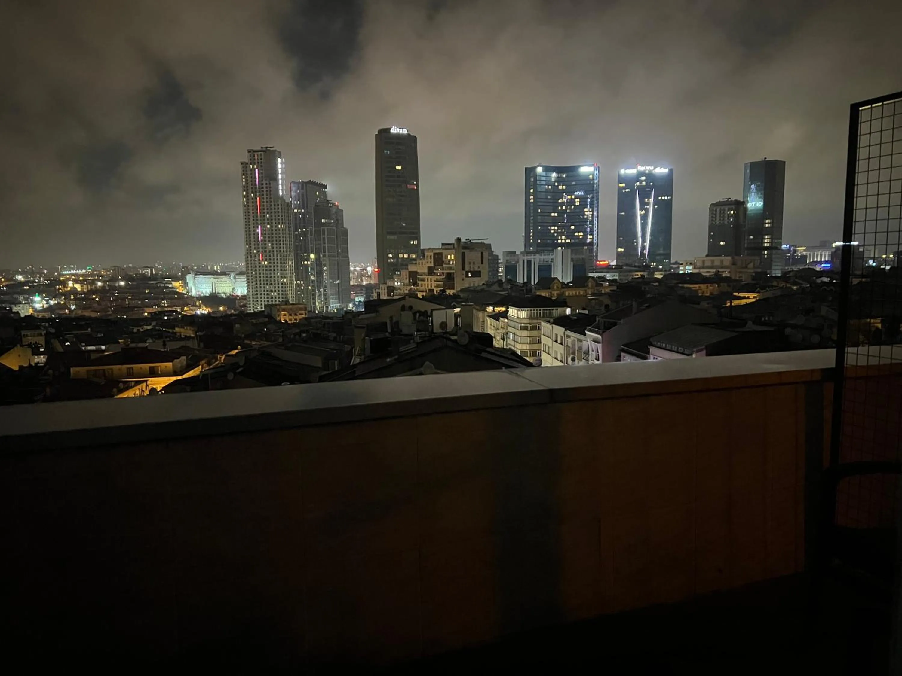 Night in The Blue Suites