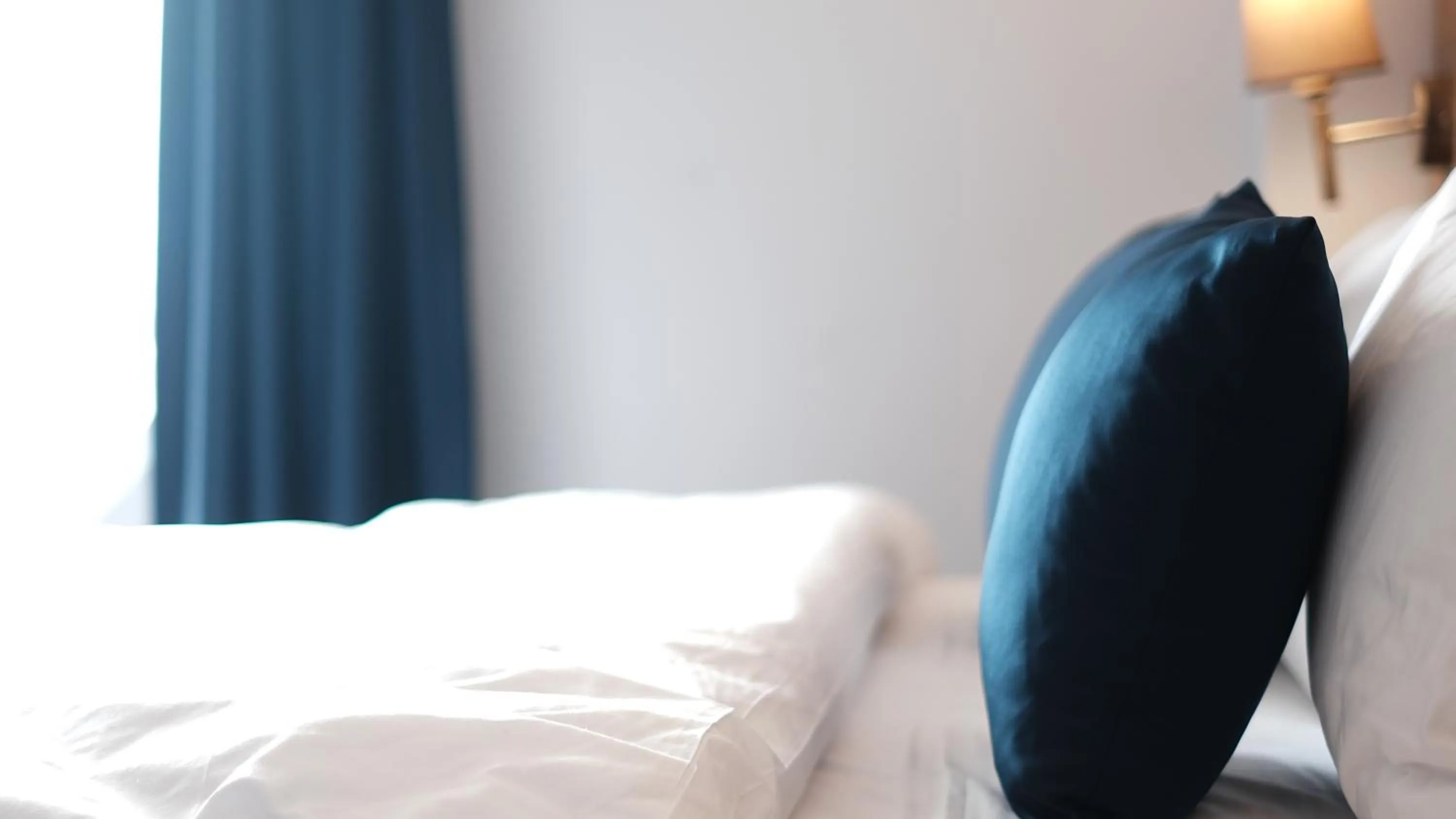 Bed in The Blue Suites