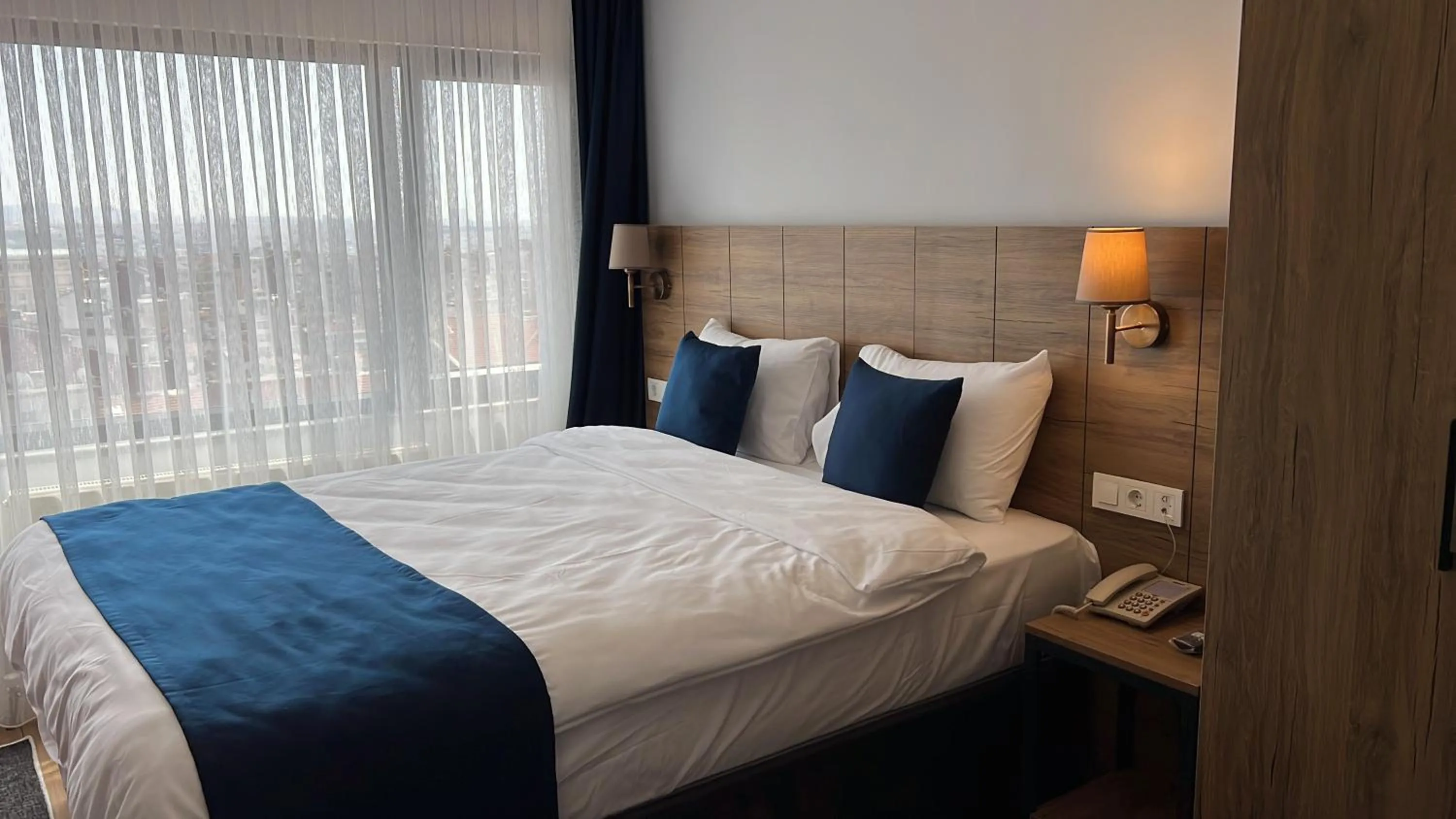 Bed in The Blue Suites