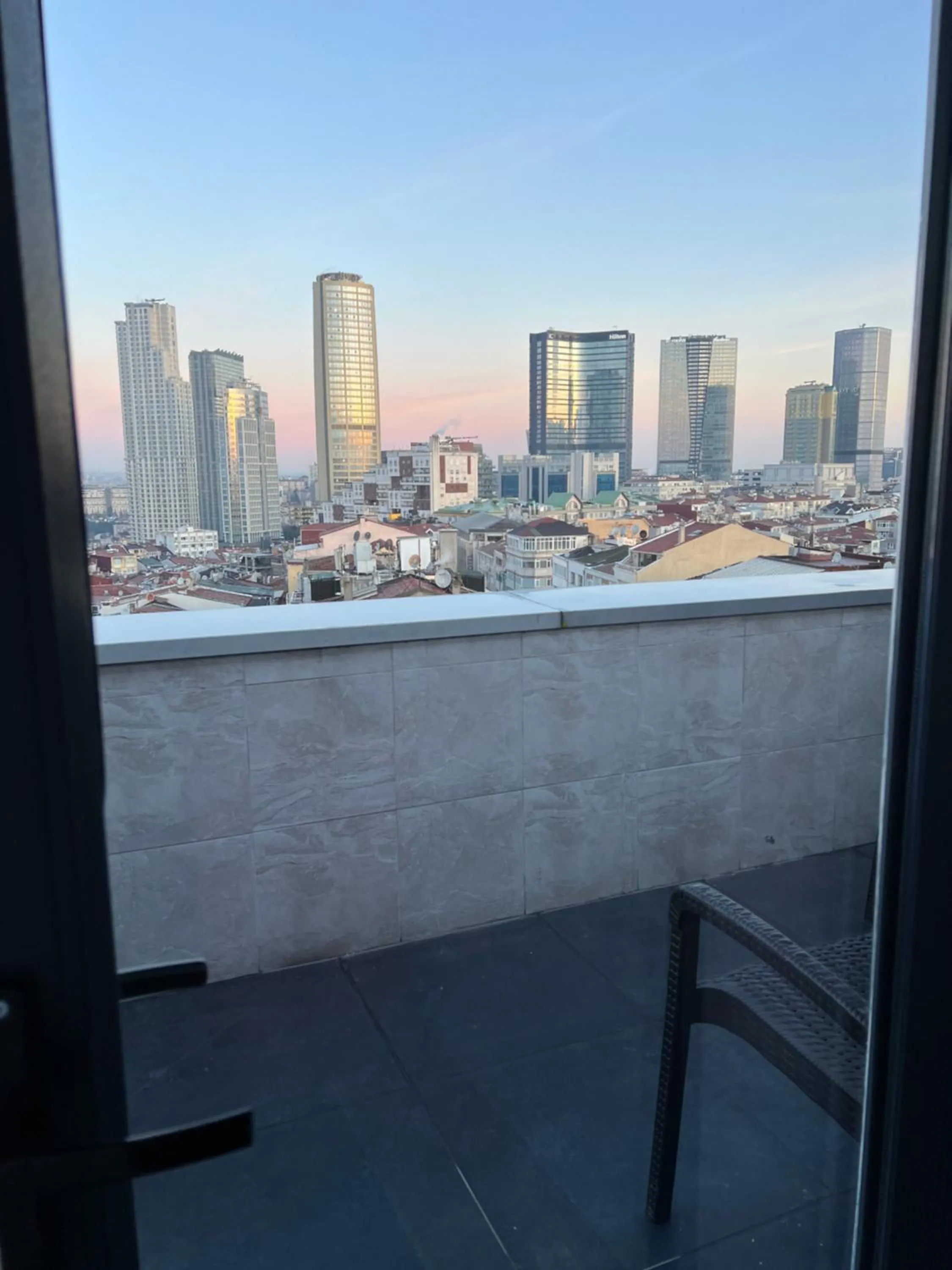 Day in The Blue Suites