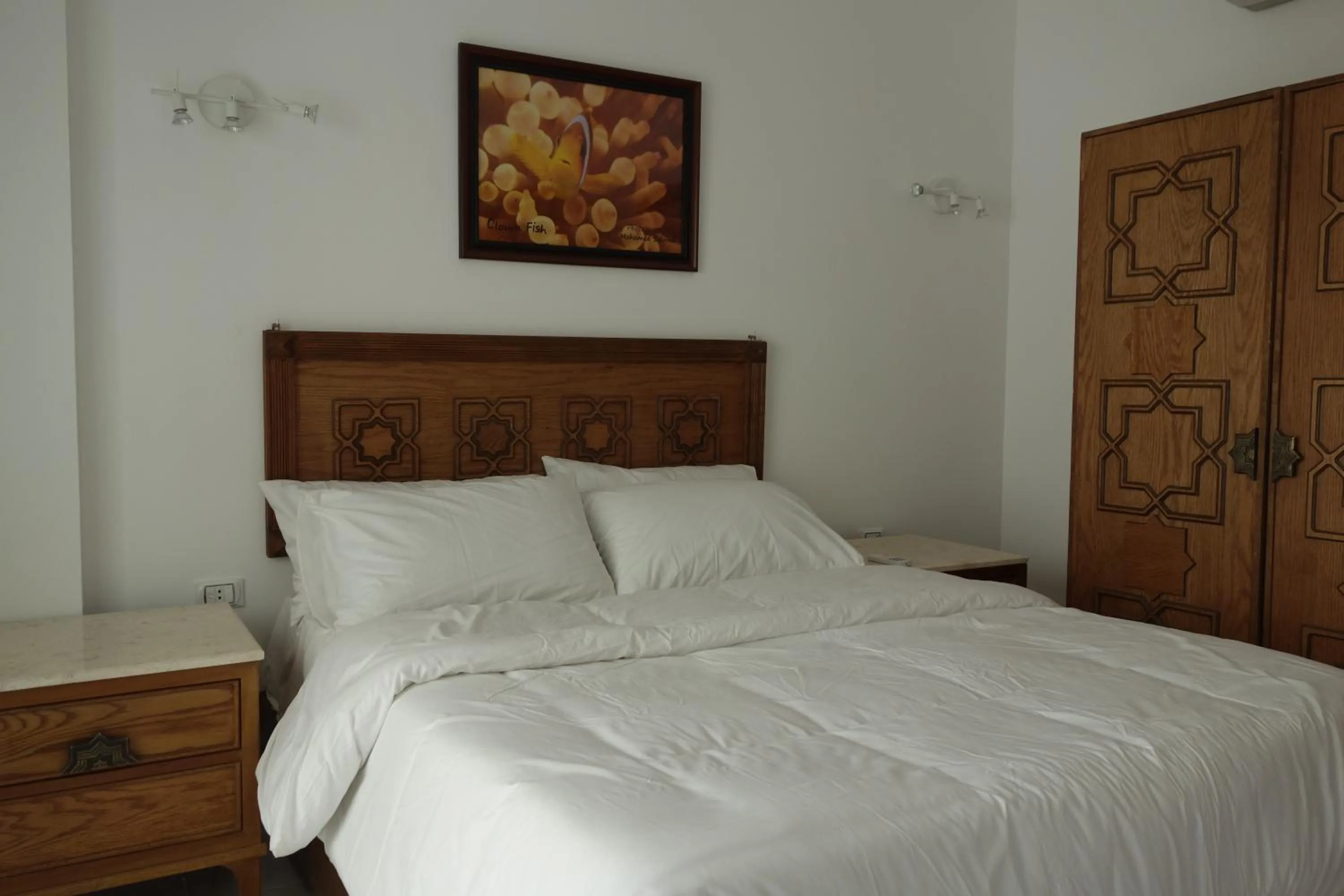 Bedroom, Bed in Blue Vision Diving Hotel