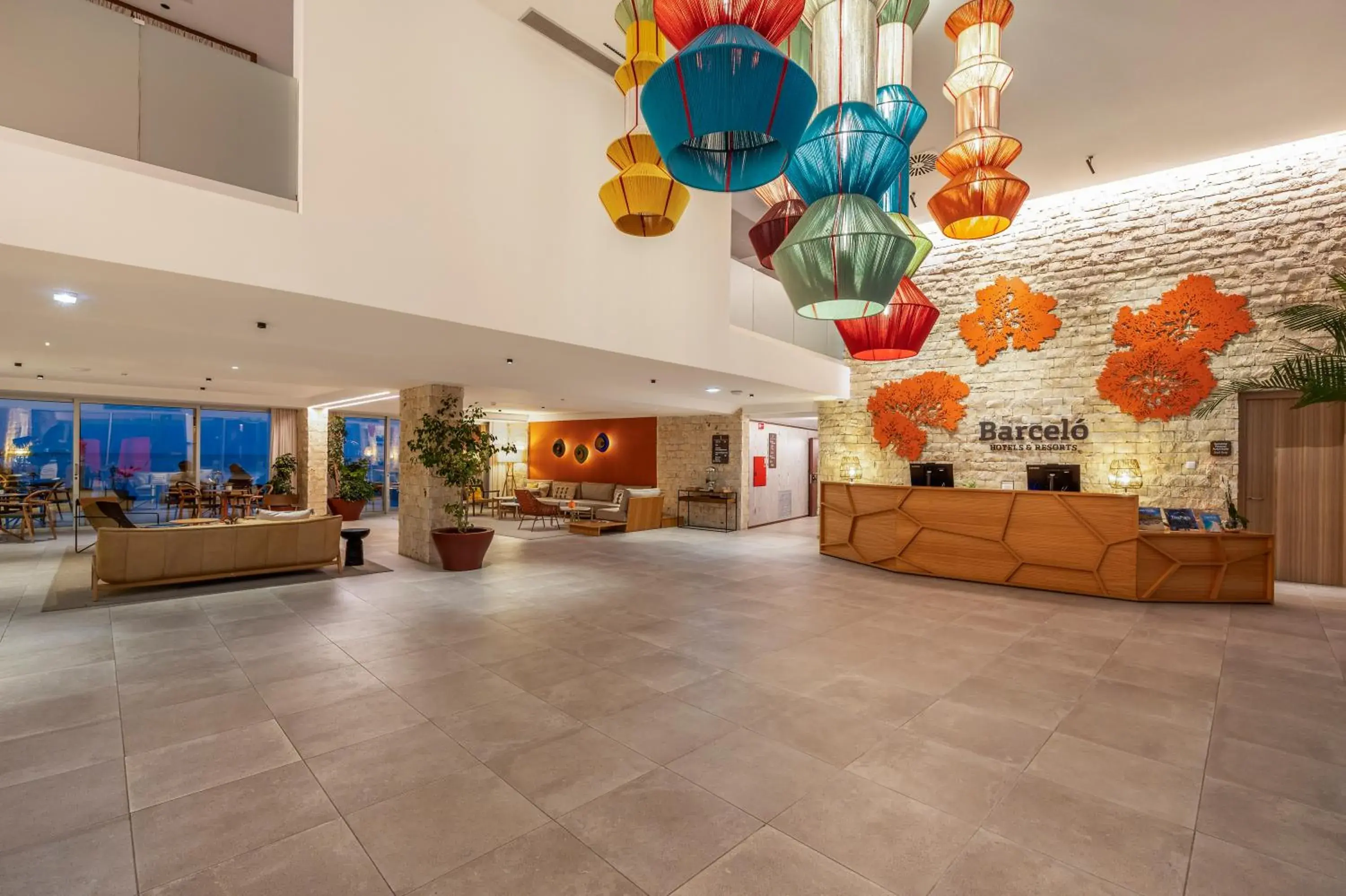 Lobby or reception in Barceló Praia Cape Verde Lobby or reception in Barceló Praia Cape Verde