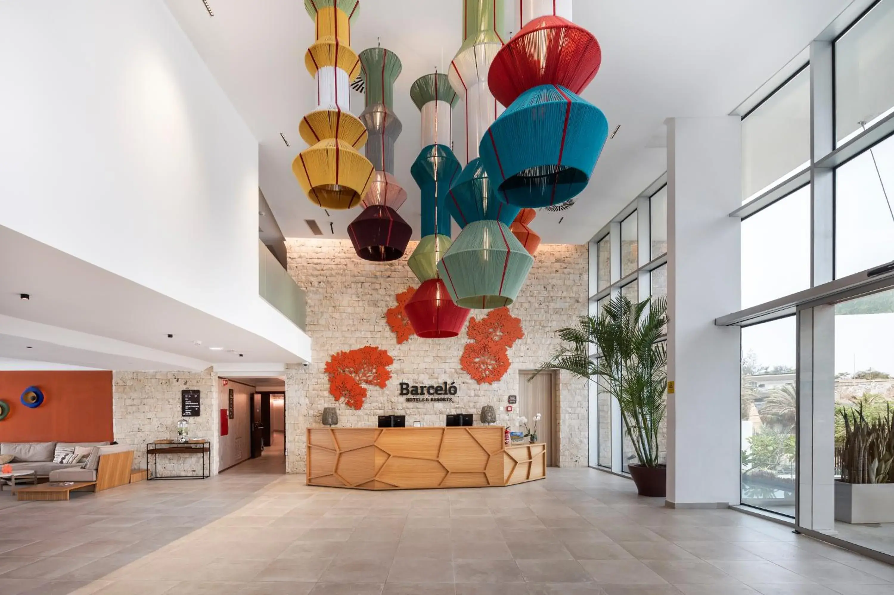 Lobby or reception in Barceló Praia Cape Verde Lobby or reception in Barceló Praia Cape Verde