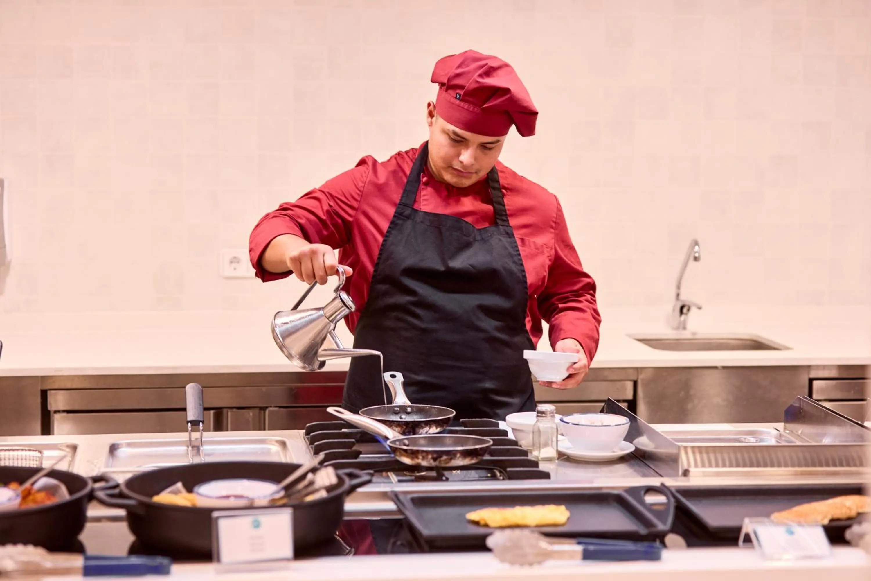 Food and drinks in AHOI! Urban Beach