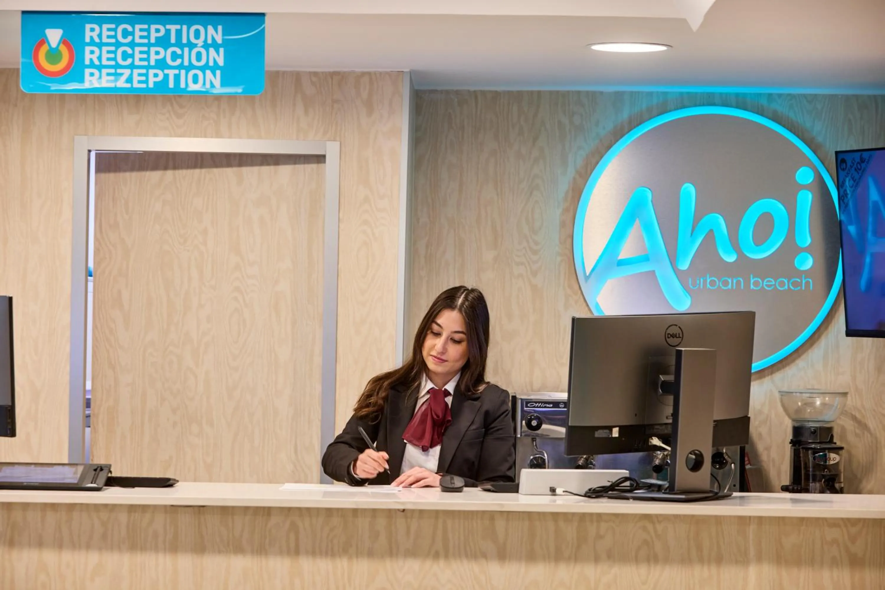 Property logo or sign in AHOI! Urban Beach