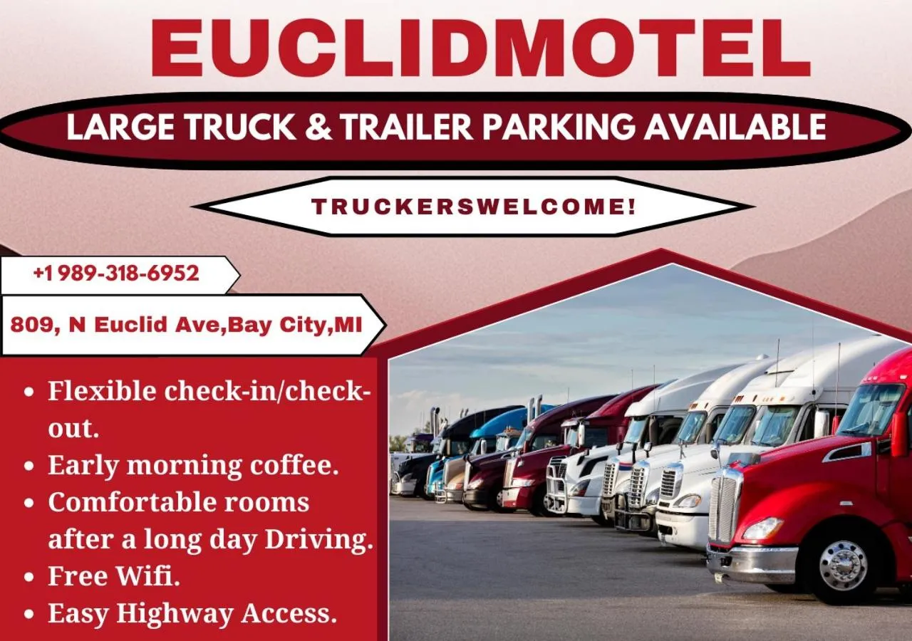 Text overlay in Euclid Motel