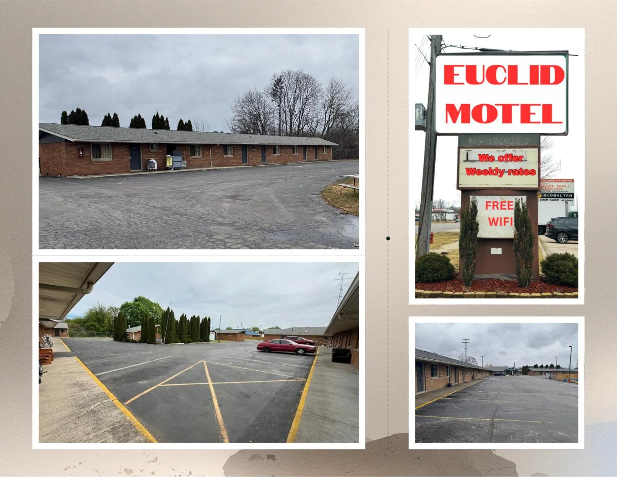 Street view in Euclid Motel