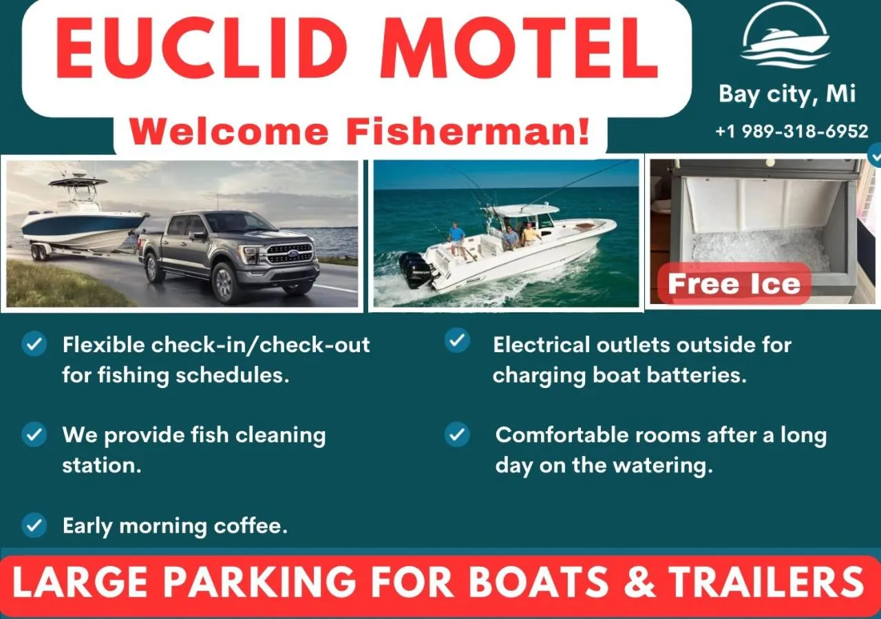 Text overlay in Euclid Motel