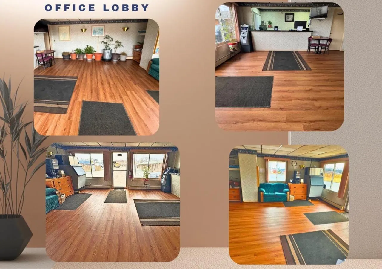 Lobby or reception in Euclid Motel
